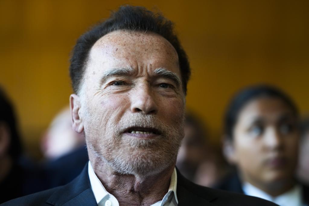 Former California Gov. and actor Arnold Schwarzenegger