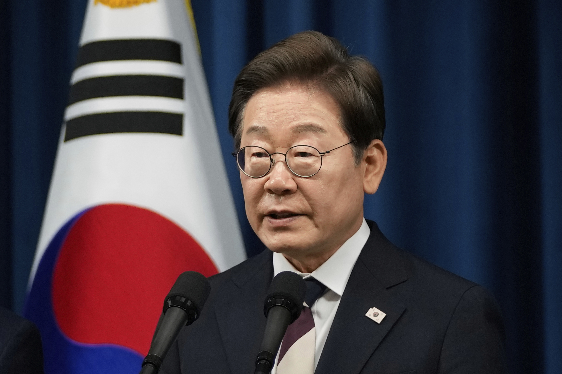 South Korean new President Lee Jae-myung.