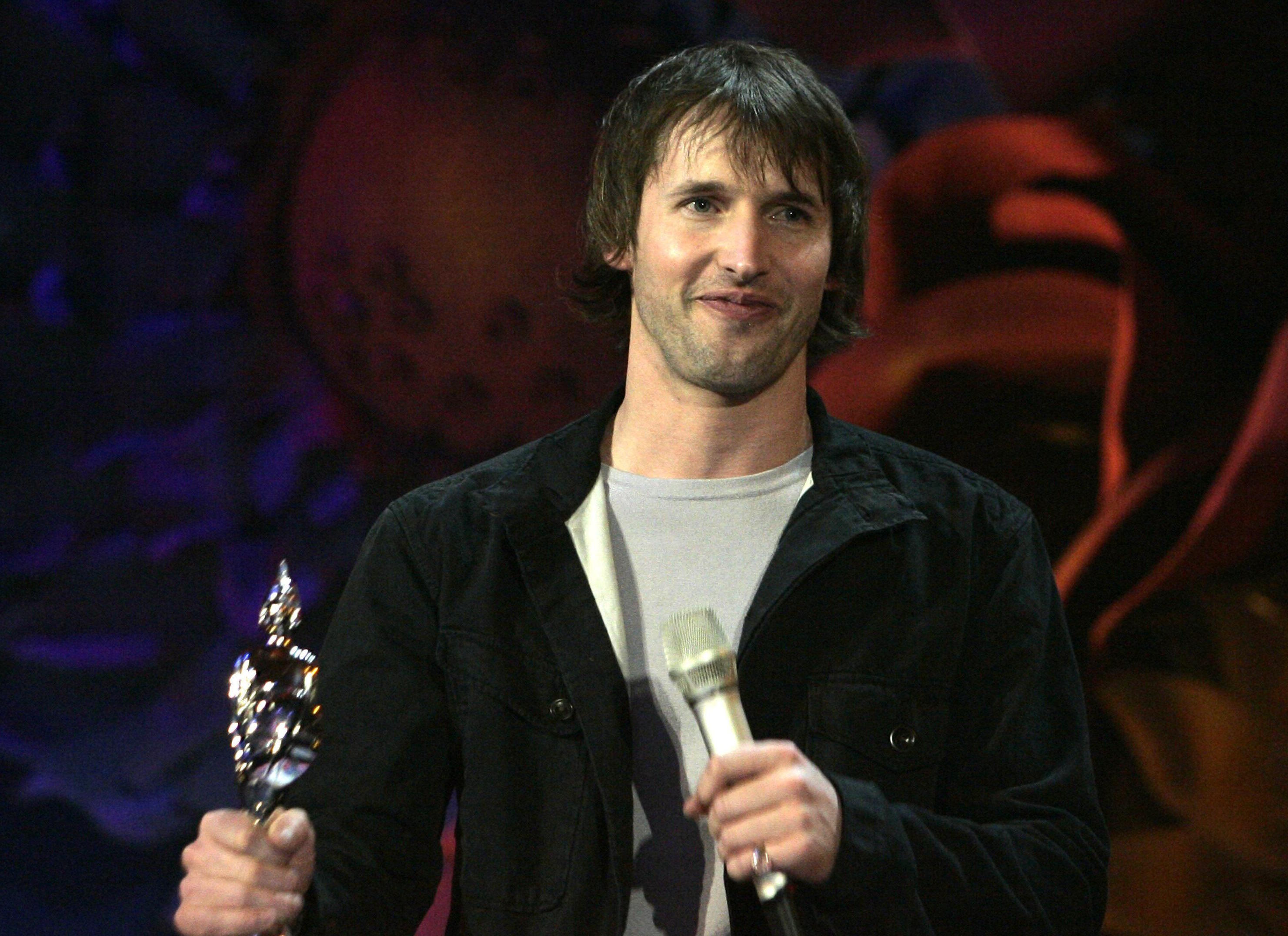 British singer song writer James Blunt.