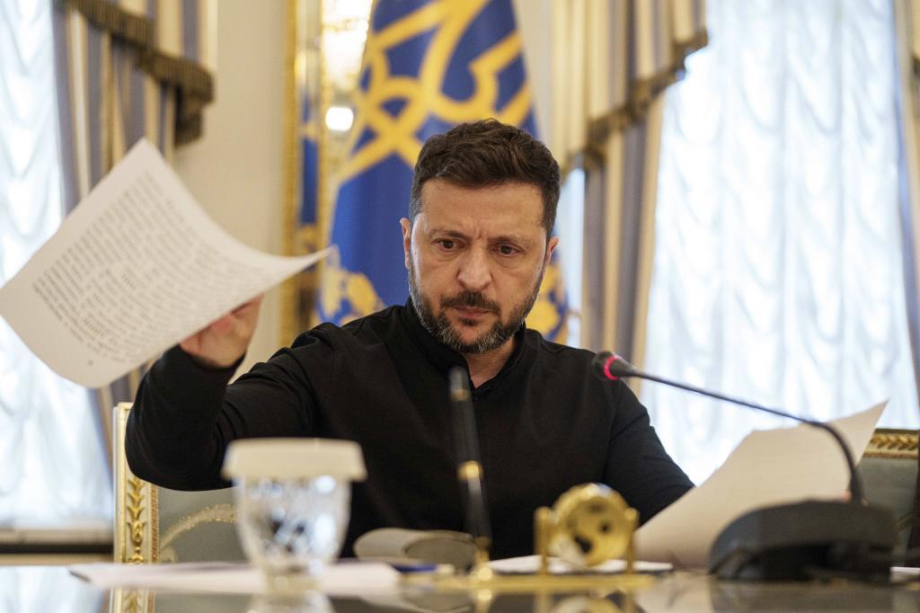 Ukrainian President Volodymyr Zelenskyy.