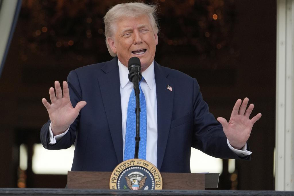 US President Donald Trump.