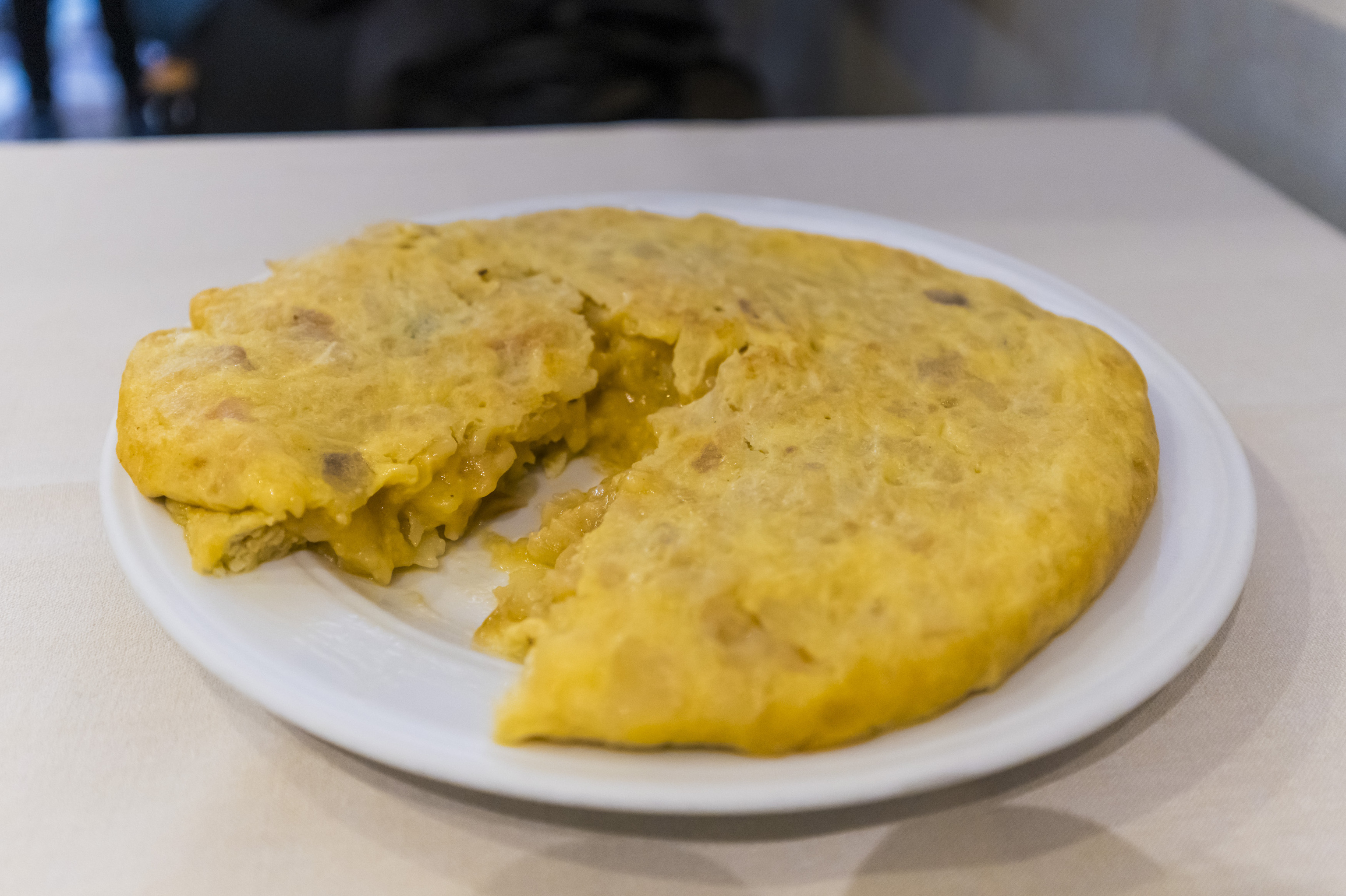 Spanish omelette.