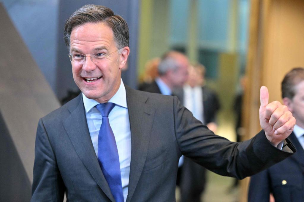 NATO Secretary General Mark Rutte