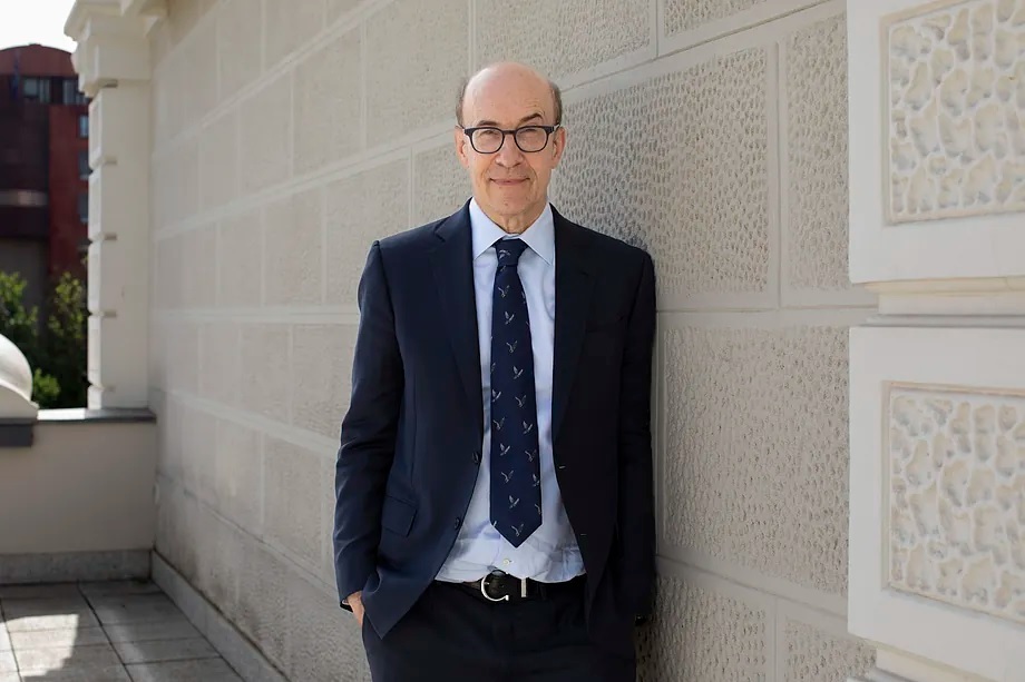 Kenneth Rogoff, Economics professor at Harvard, this Monday in Madrid.