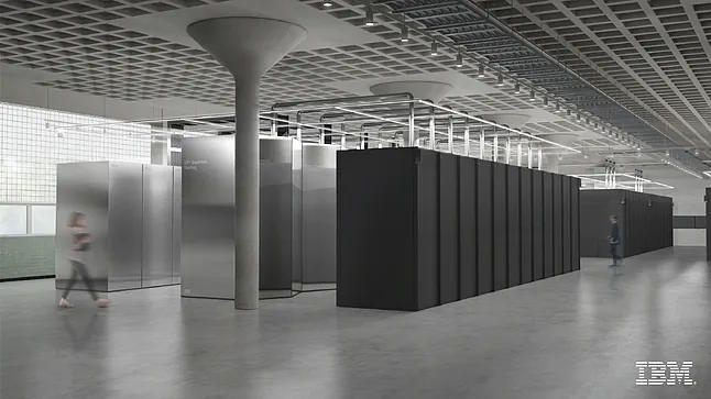 Rendering of the future IBM Quantum Starling computer expected by the company in 2029.