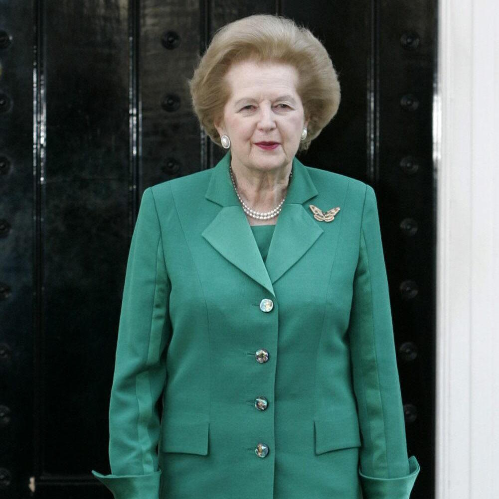 Margaret Thatcher.