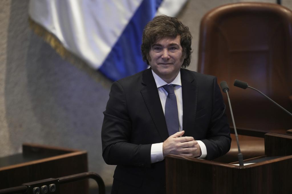 Argentina's president Javier Milei.