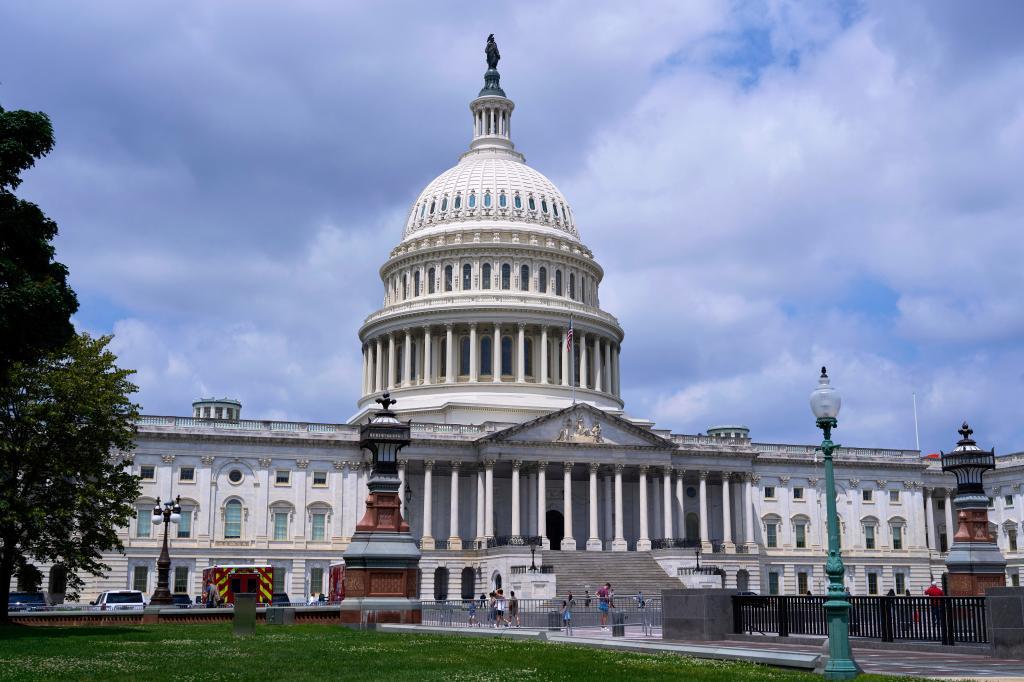 The Capitol is seen in Washington.