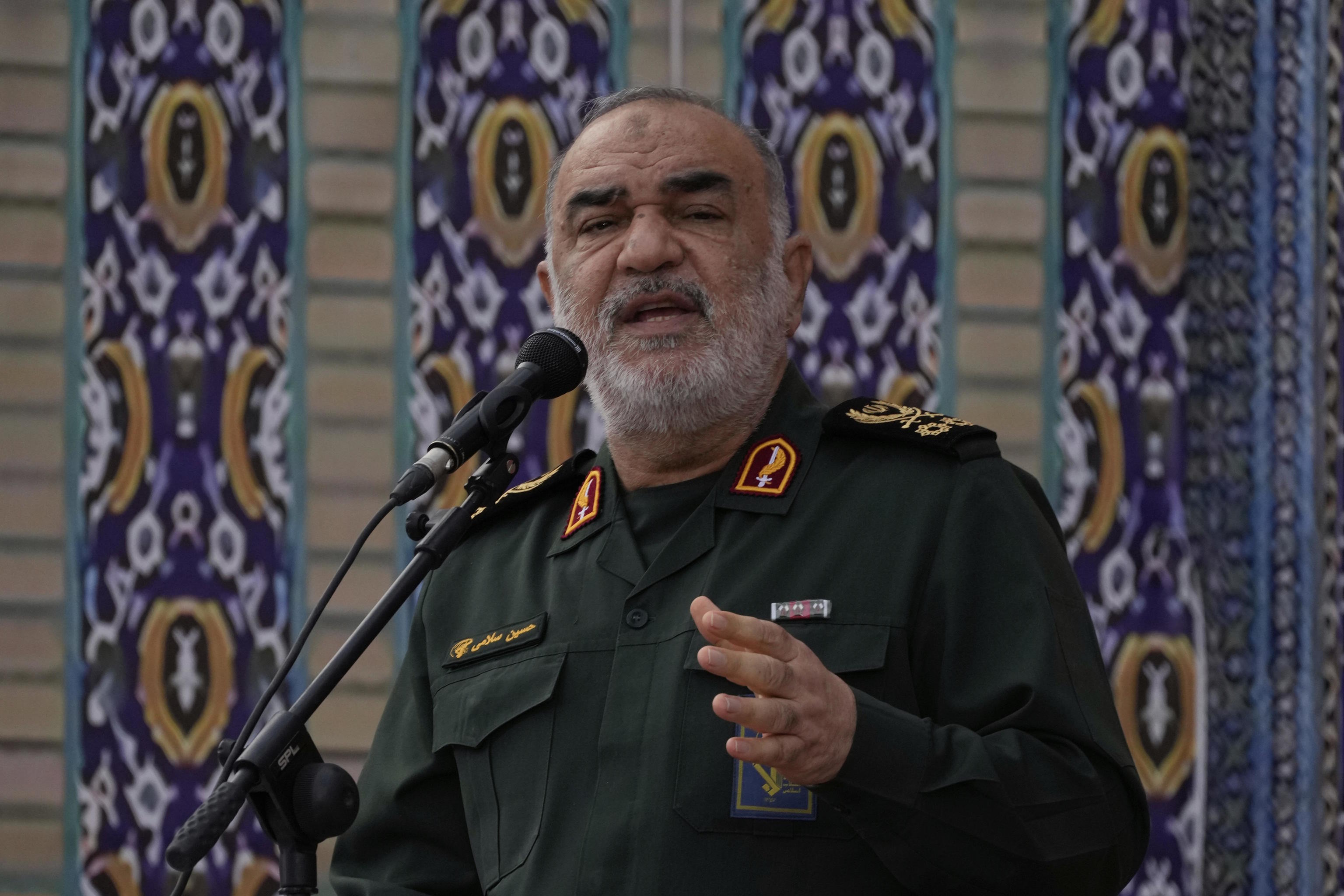 Hossein Salami, leader of Iran's Revolutionary Guard.