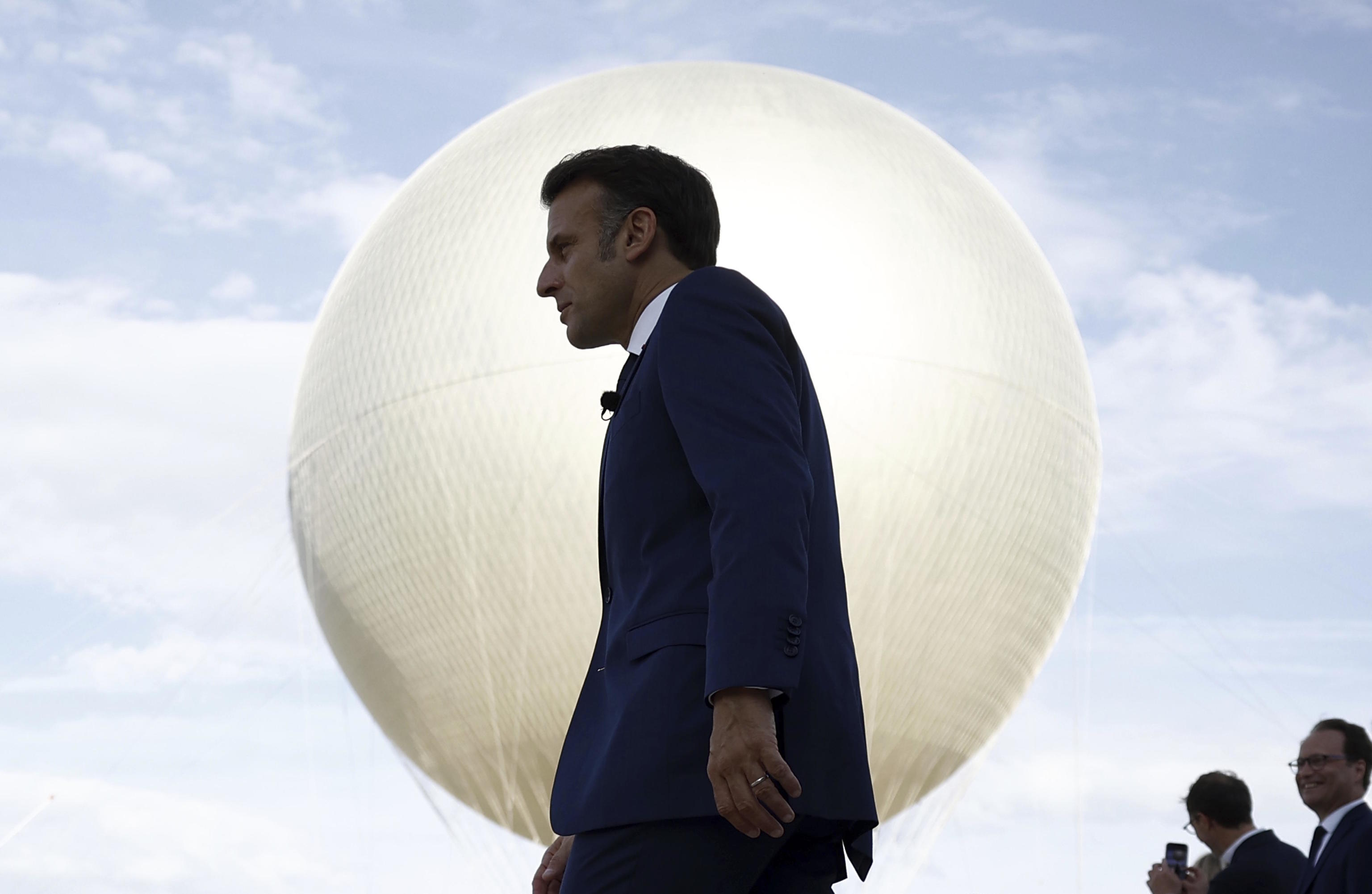 French President Emmanuel Macron.