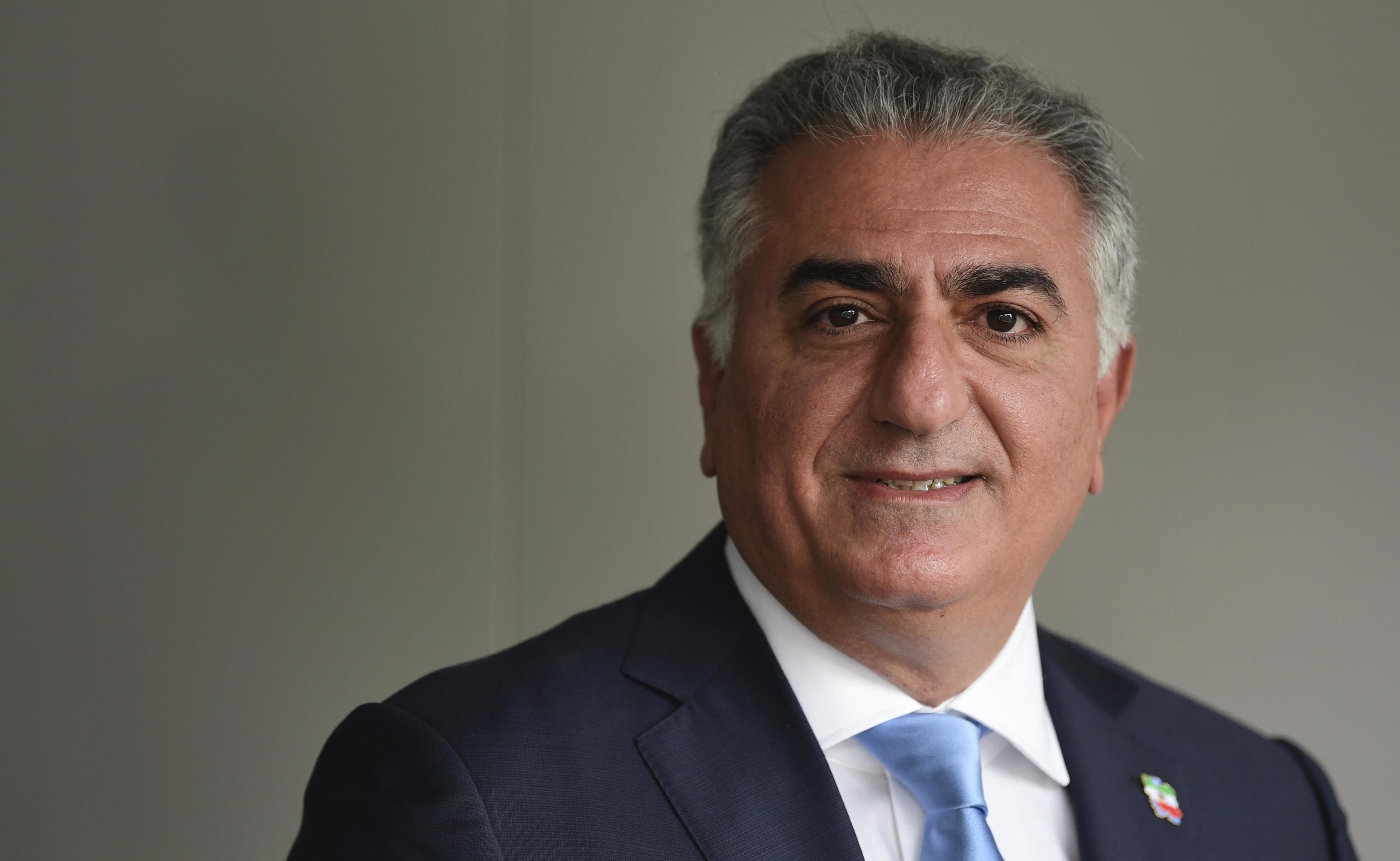Reza Pahlavi, the exiled son of Iran's last shah before the 1979 Islamic Revolution.