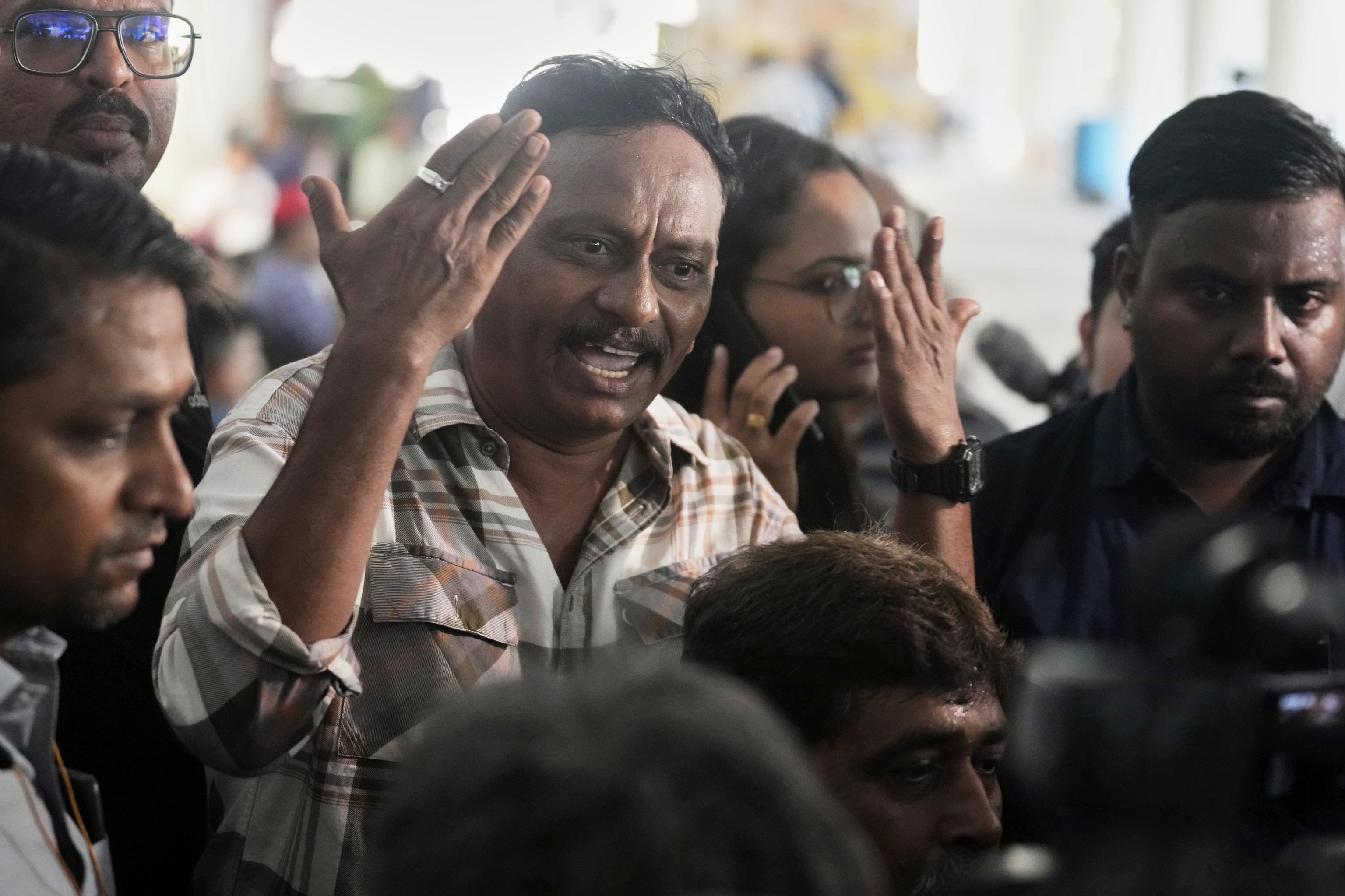 Funerals of victims who were killed in the Air India flight crash.