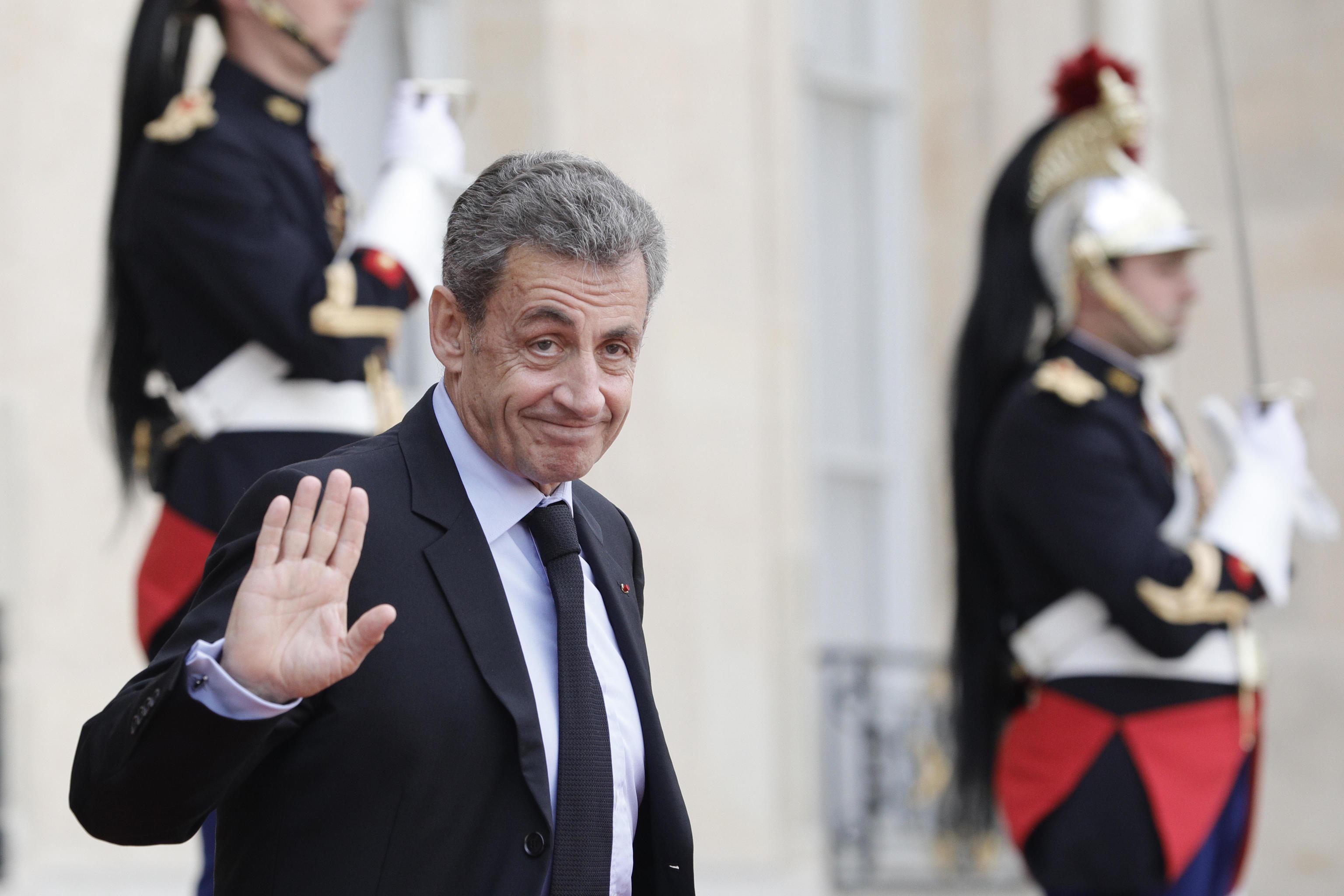 Former French President Nicolas Sarkozy.