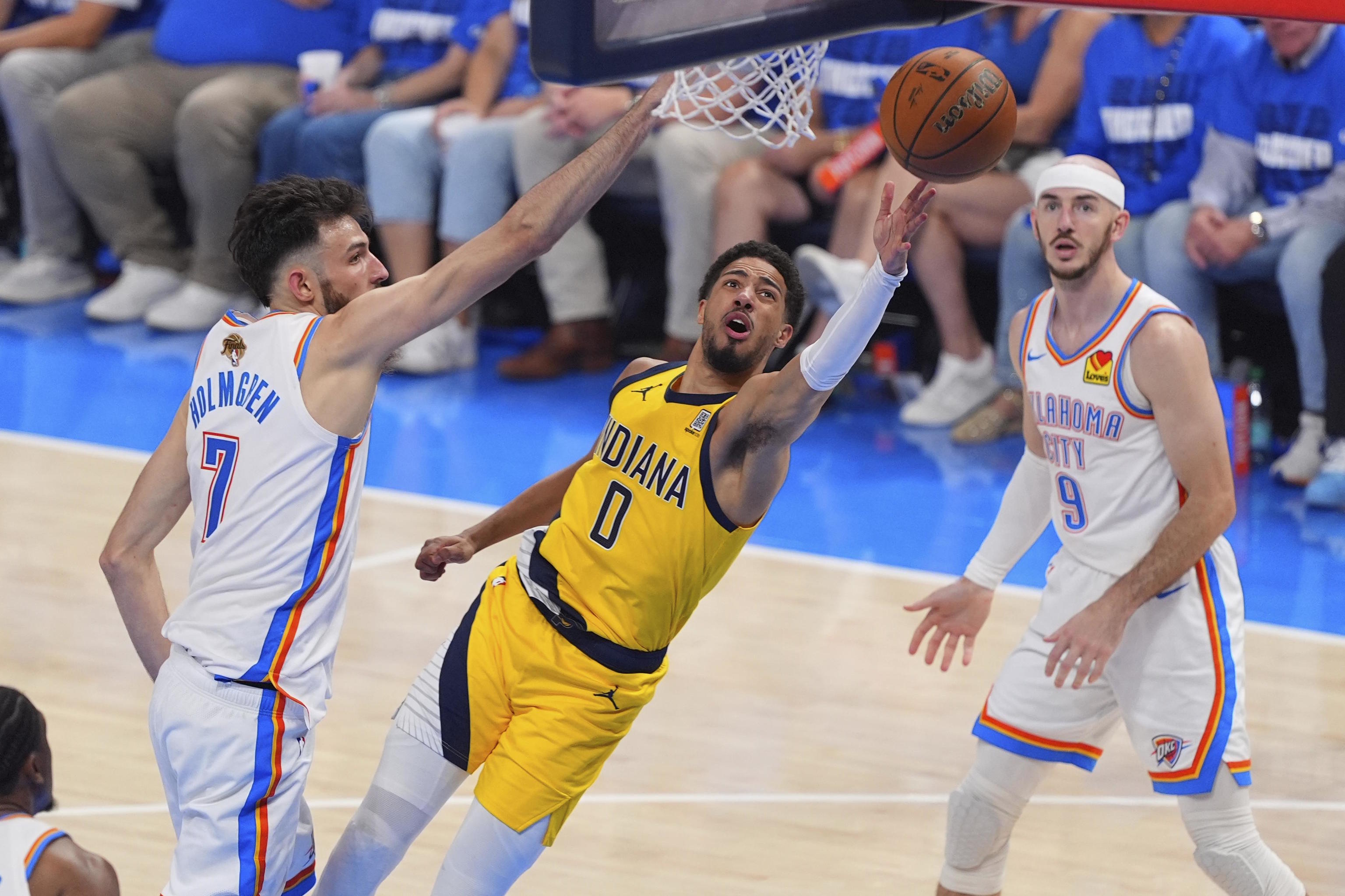 Indiana Pacers guard Tyrese Haliburton.