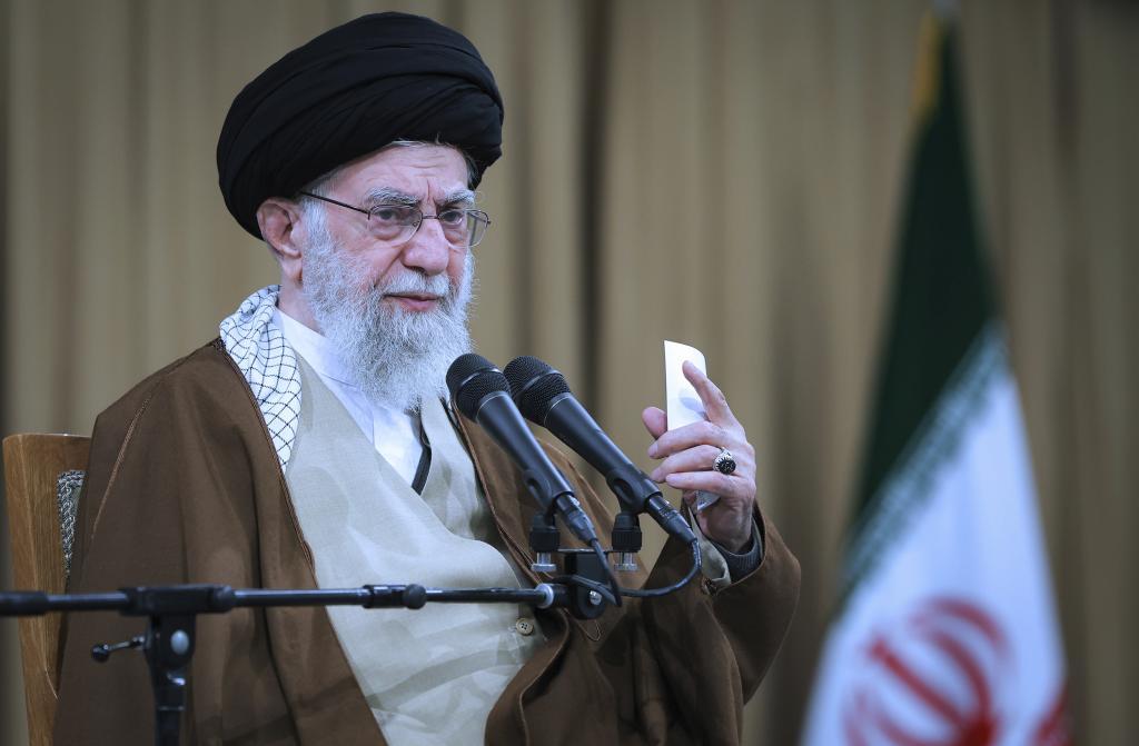 the Iranian supreme leader, Supreme Leader Ayatollah Ali Khamenei