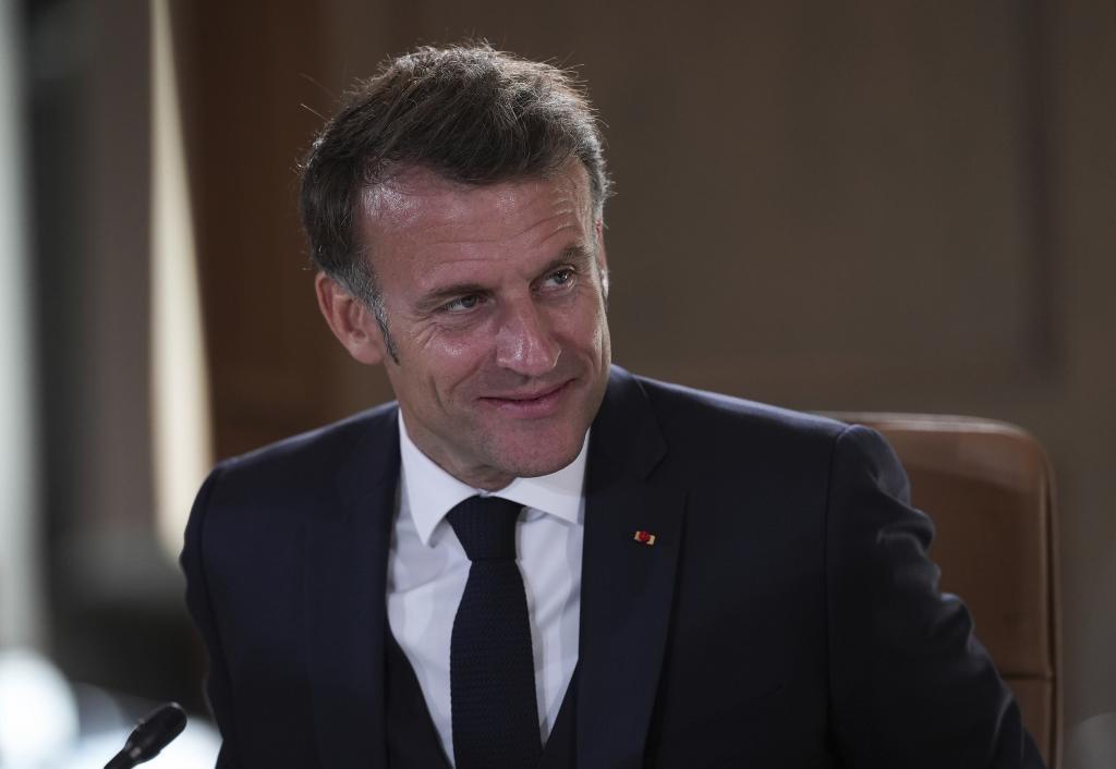 French President Emmanuel Macron.
