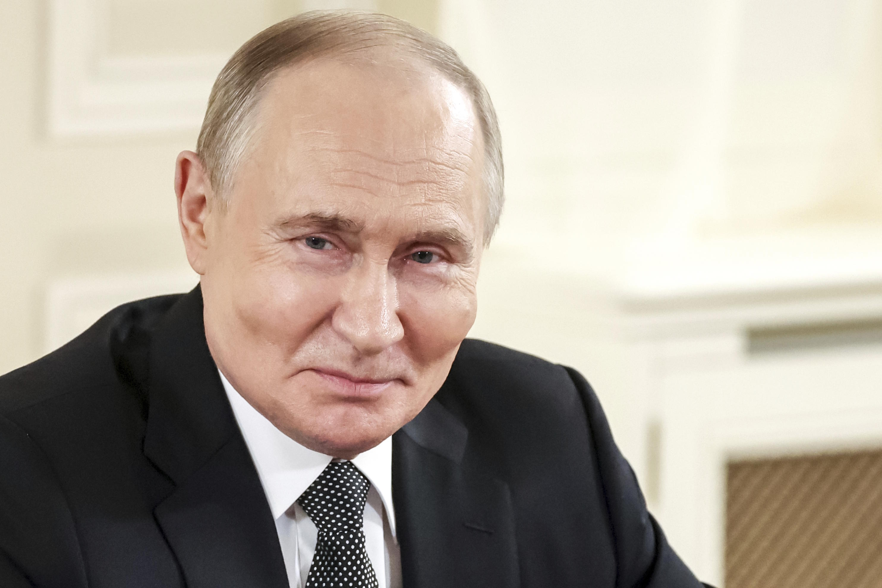 Russian President, Vladimir Putin, yesterday at the St. Petersburg International Economic Forum.