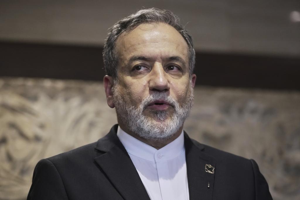 Iranian Foreign Minister Abbas Araghchi