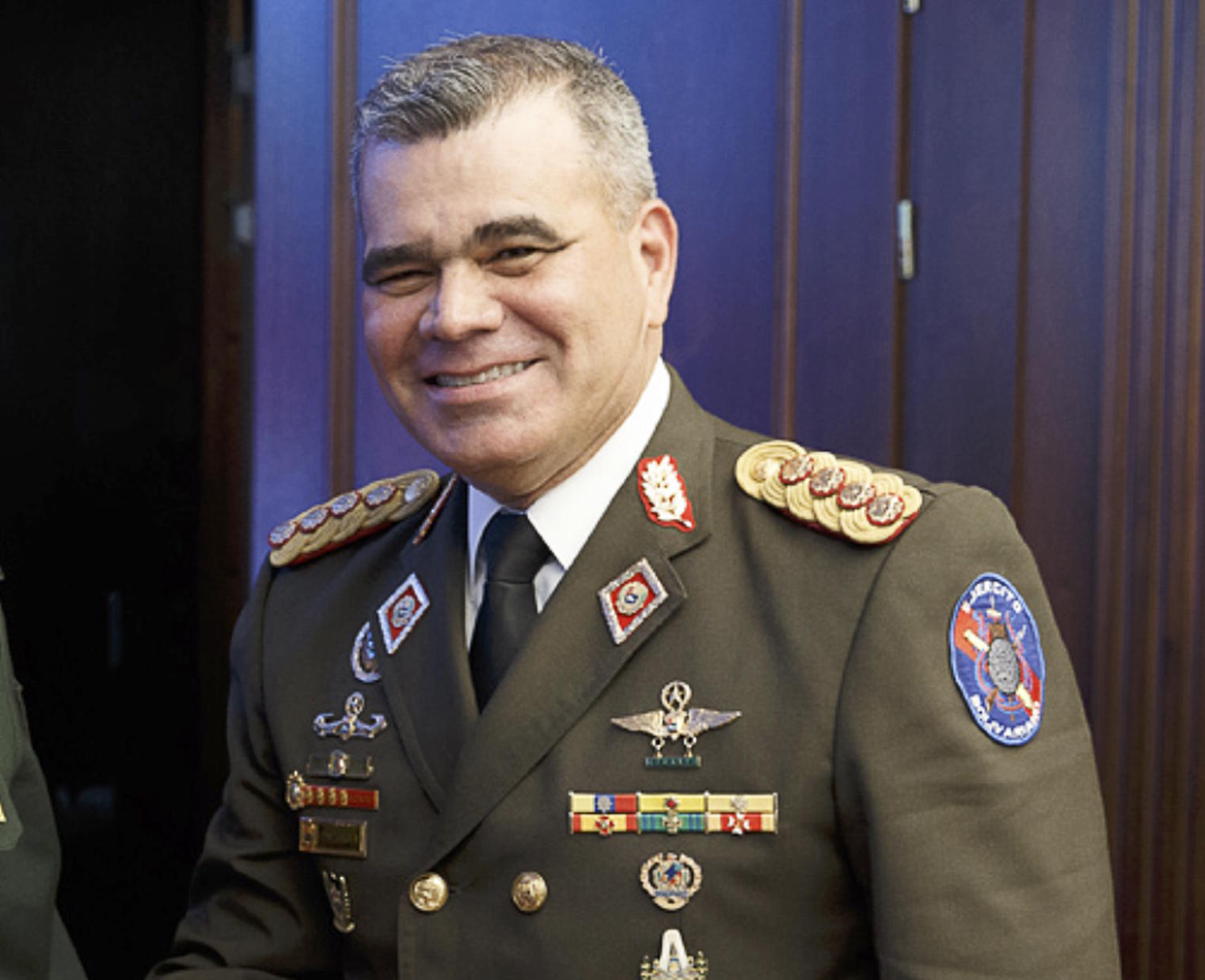 Venezuela's Minister of Defense Vladimir Padrino.
