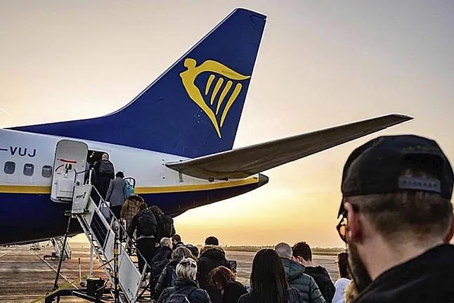 File photo of the airline Ryanair.