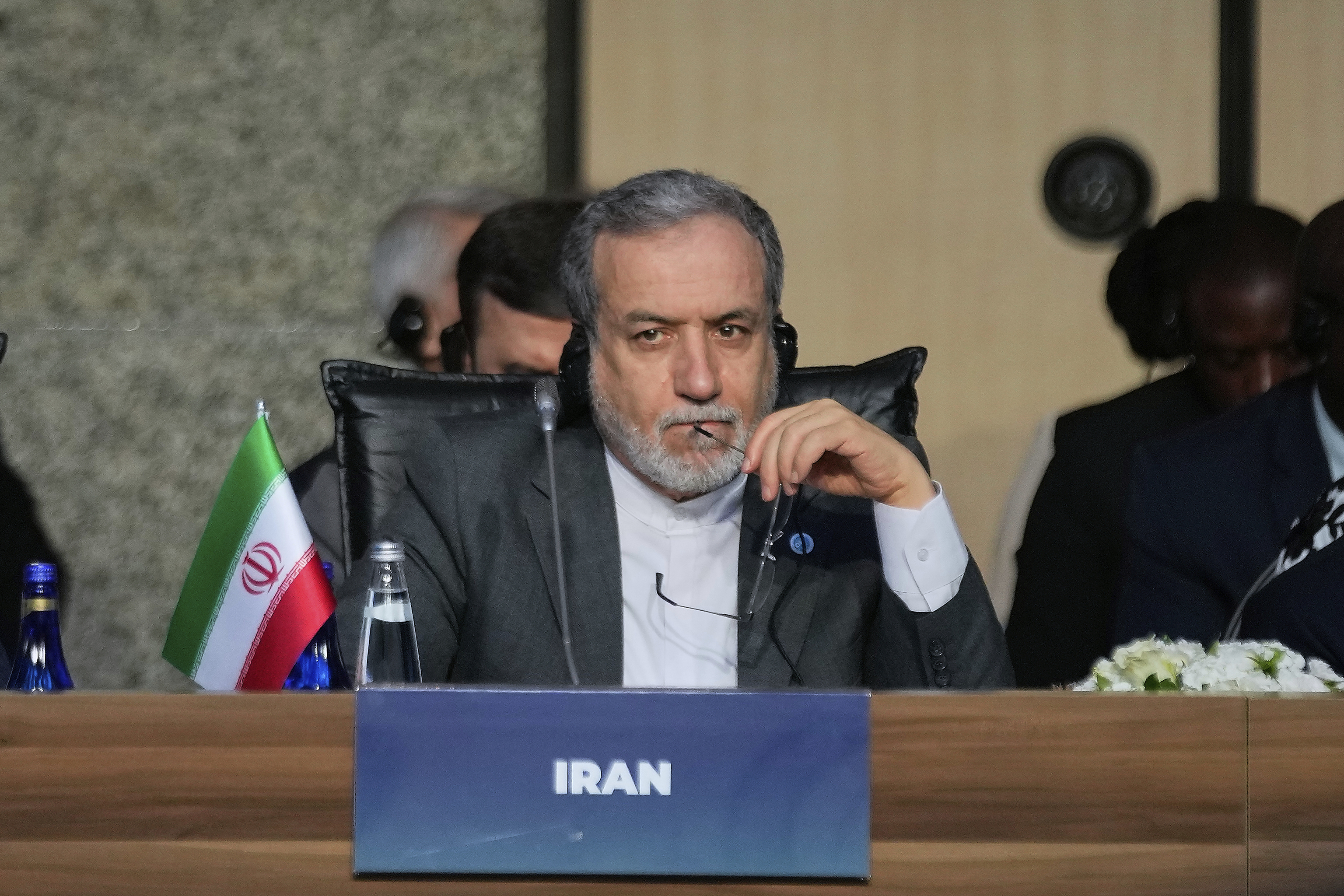 Iranian Foreign Minister Abbas Araghchi.