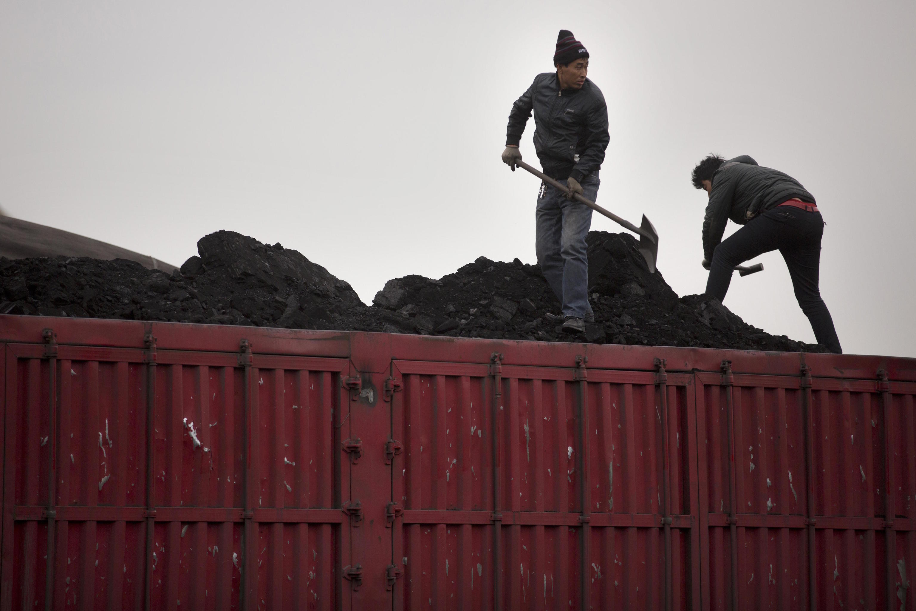 Extraction of rare minerals in the Bayan Obo region, China.