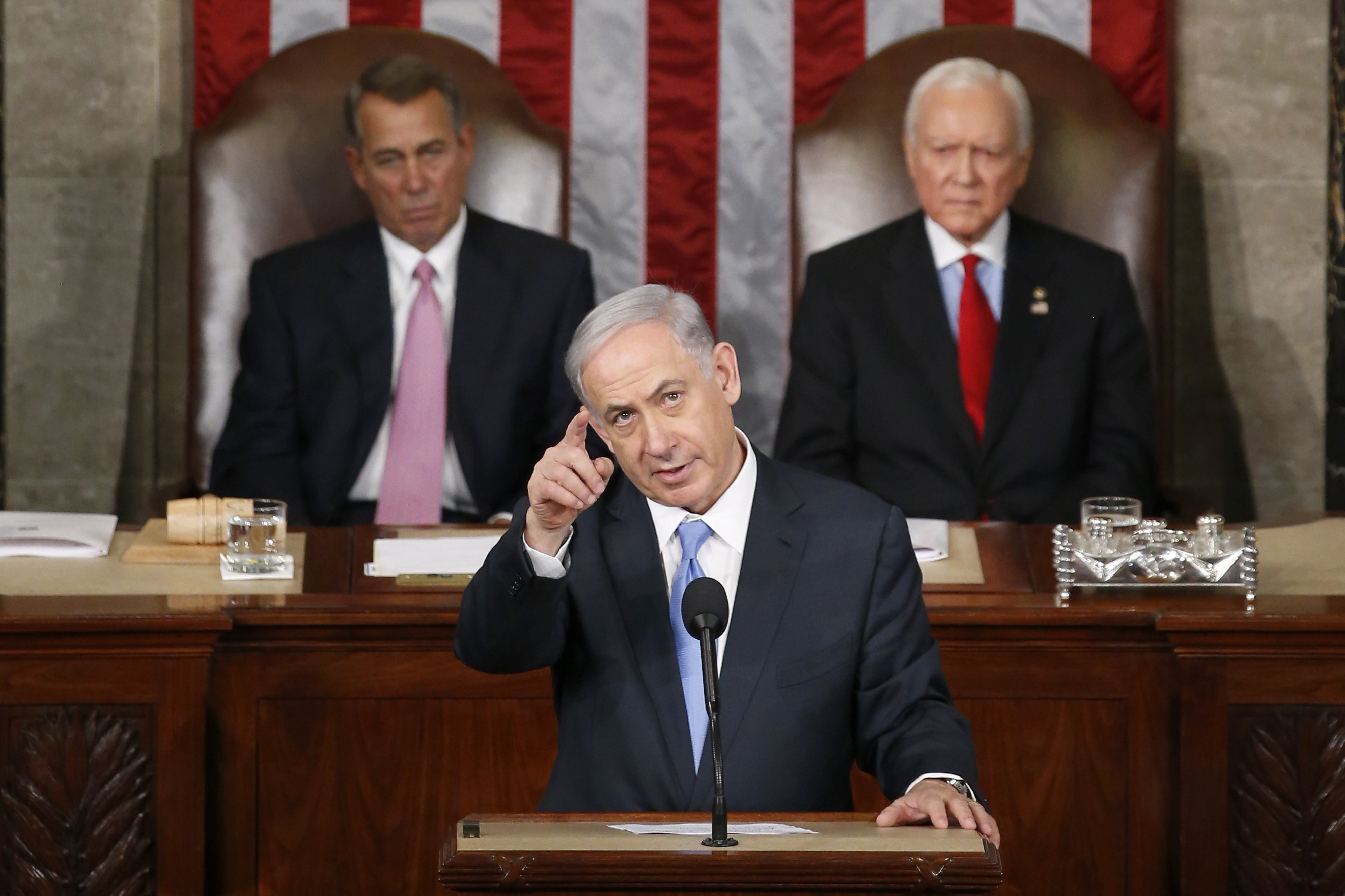 Israeli Prime Minister Benjamin Netanyahu.