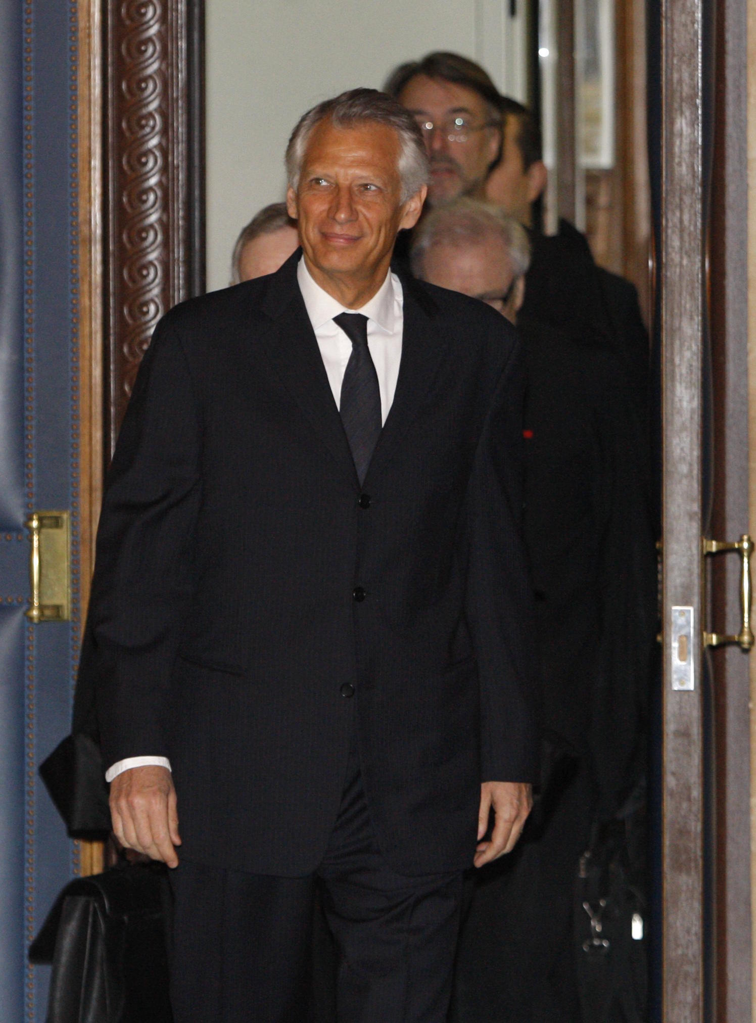 Former French 'premier', Dominique de Villepin, pictured in 2010.