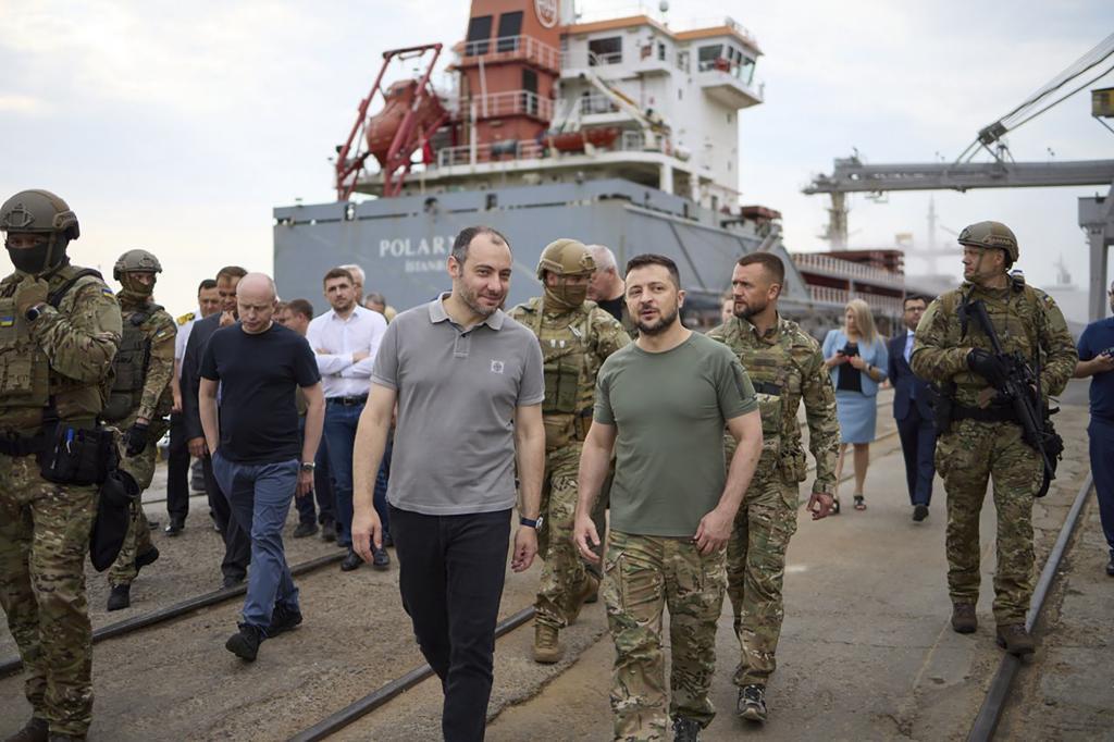 Ukrainian President Volodymyr Zelenskyy-