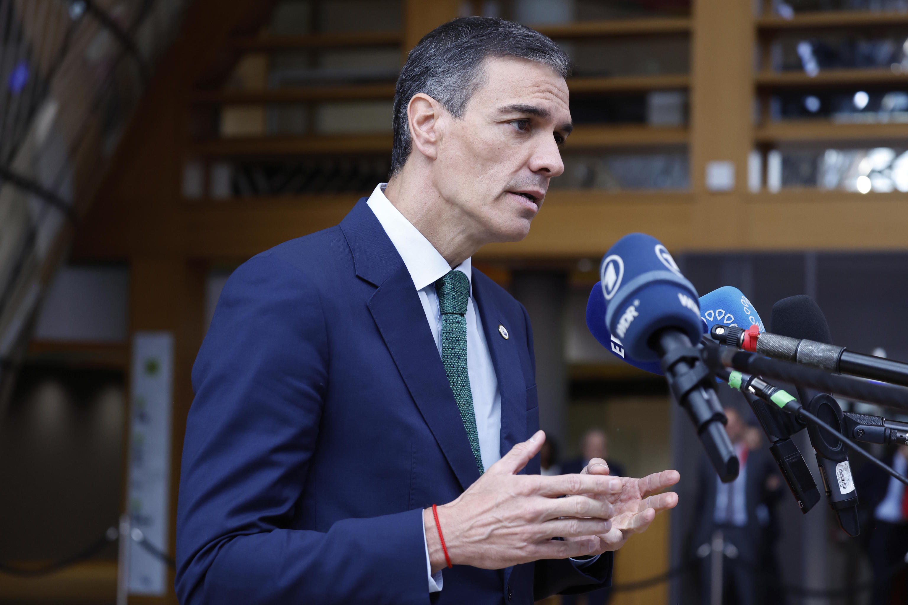 Pedro Snchez responds to Trump's attacks: "Spain is always the solution."