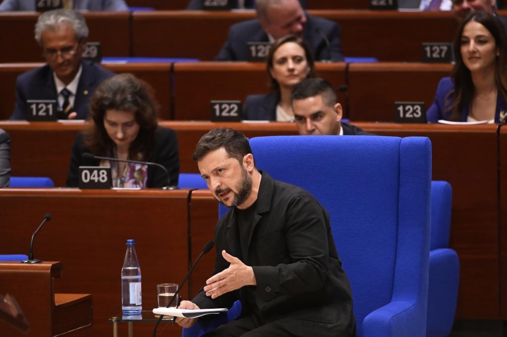 Ukraine's President Volodymyr Zelenskyy.