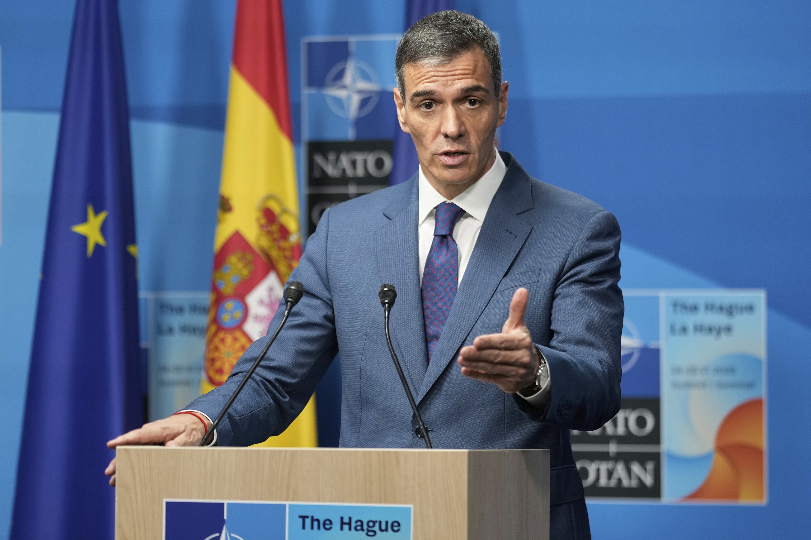 Spain's Prime Minister Pedro Sanchez.