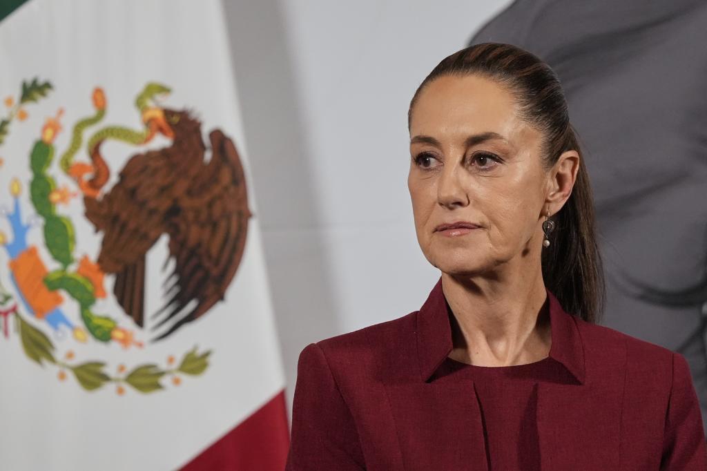 Mexican President Claudia Sheinbaum