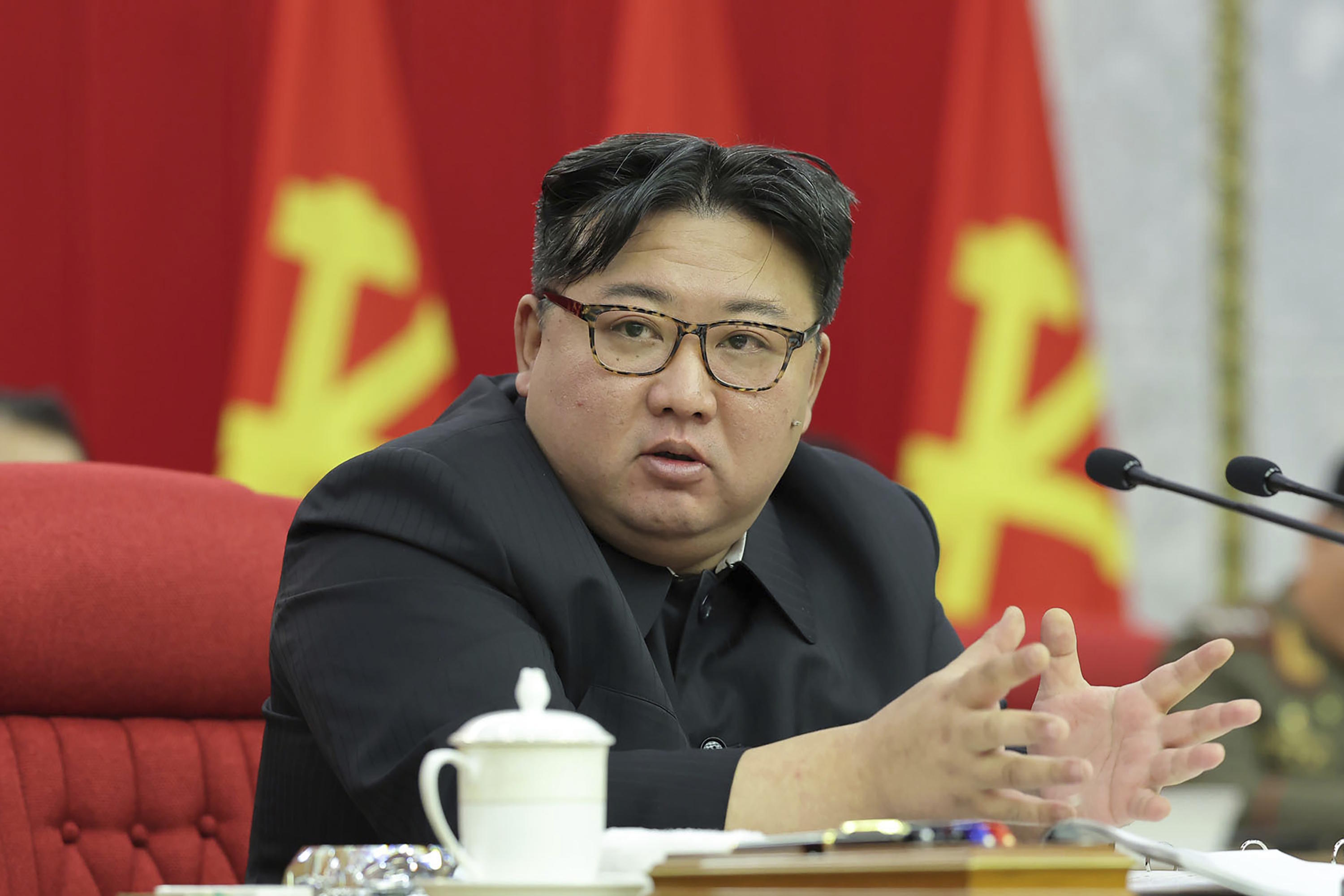 North Korean leader Kim Jong.