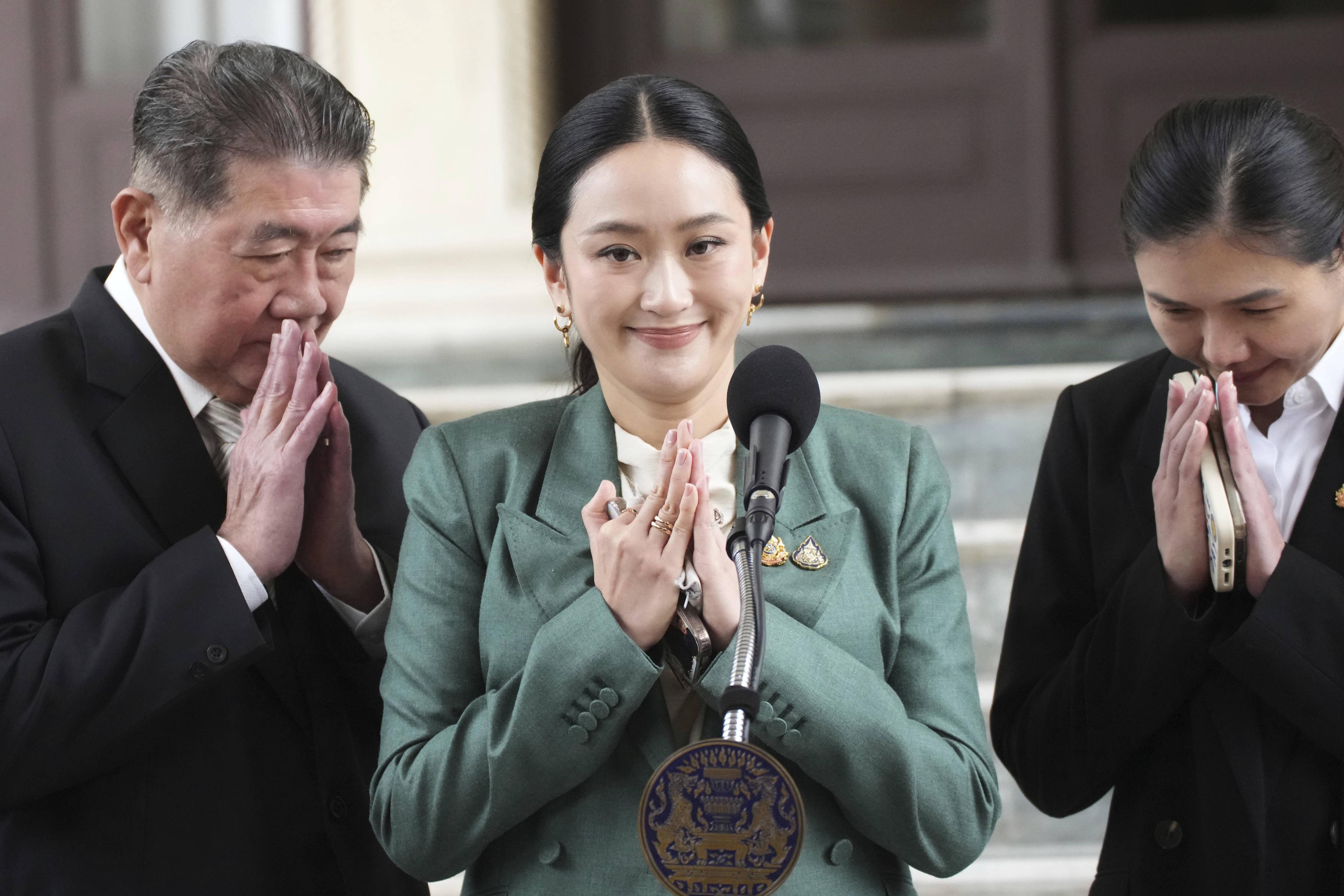 Thailand's Prime Minister Paetongtarn Shinawatra.