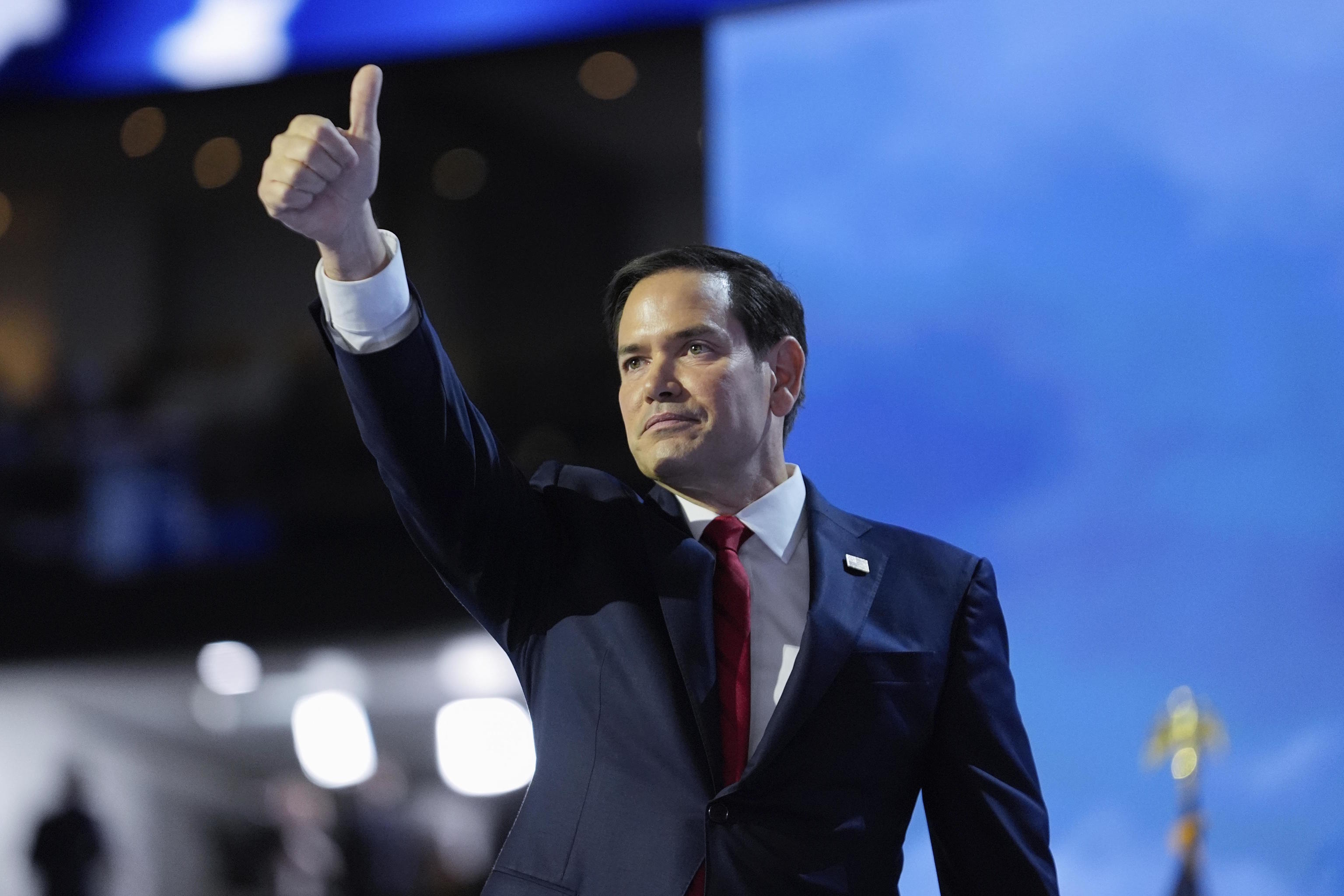 US Secretary of State Marco Rubio.