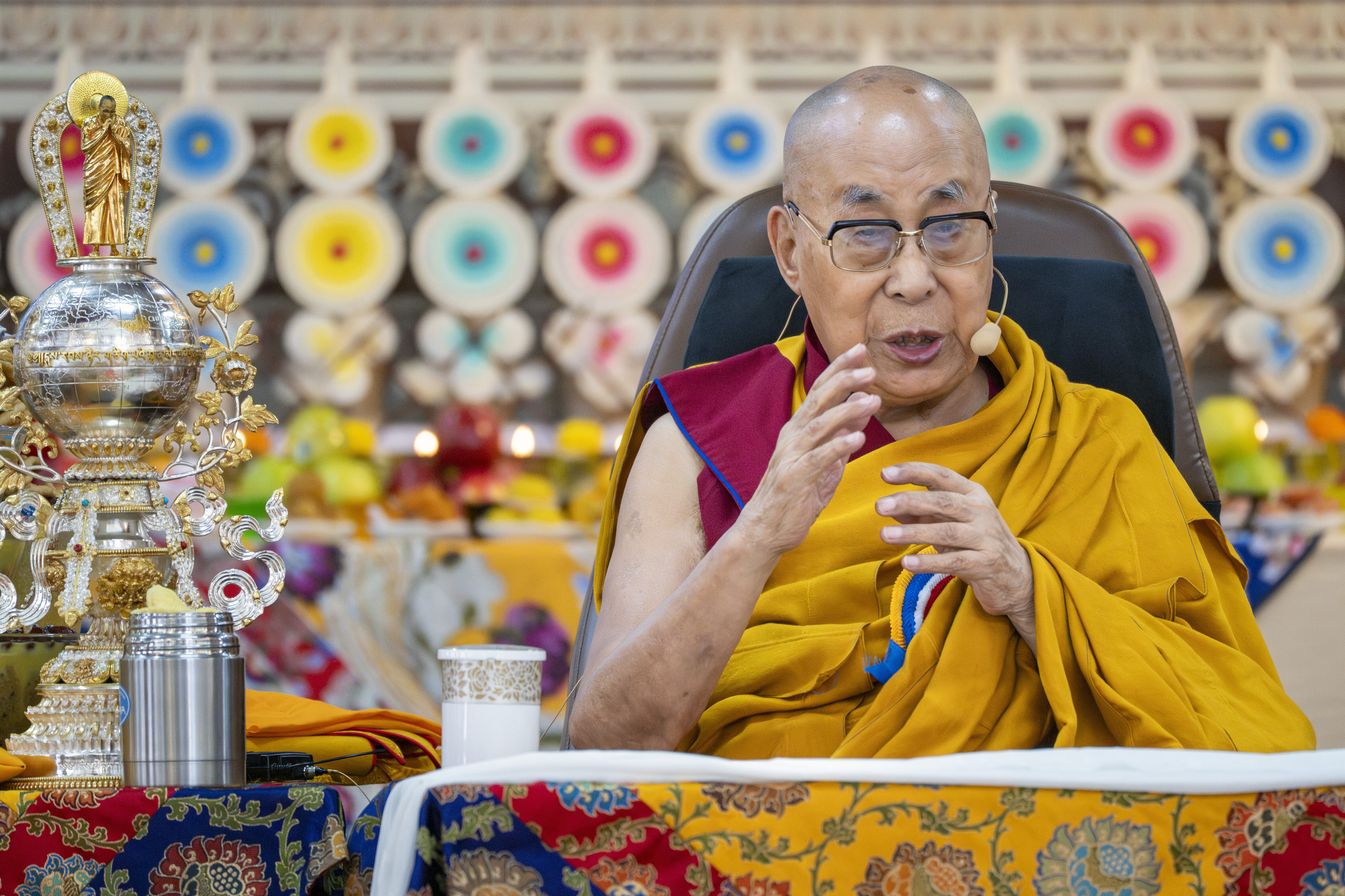 Tibetan spiritual leader the Dalai Lama.