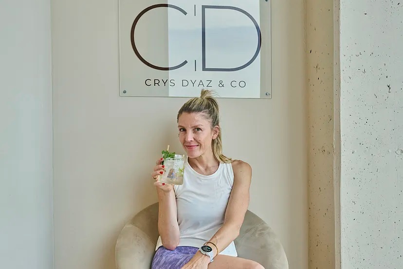 Crys Dyaz, elite athlete and personal trainer, advocates for flexibility in summer.