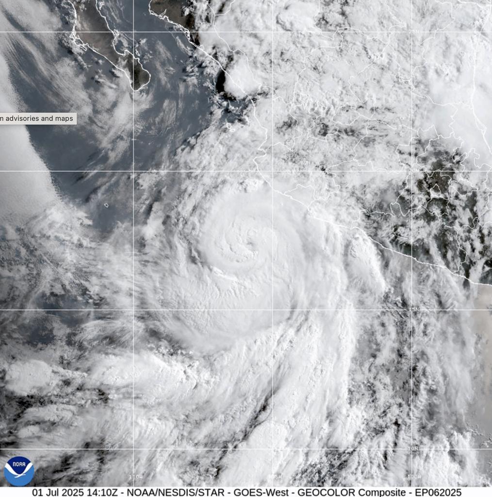 Hurricane Flossie.