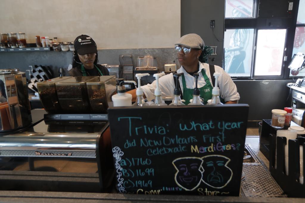 A Starbucks in New Orleans.