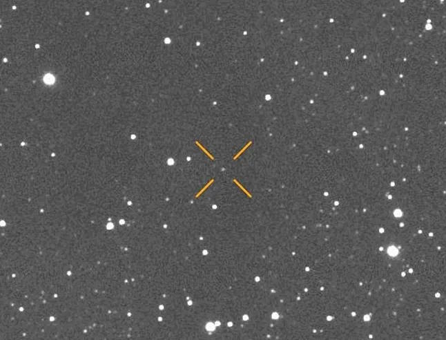 The ATLAS-Teide telescope has captured the interstellar object.
