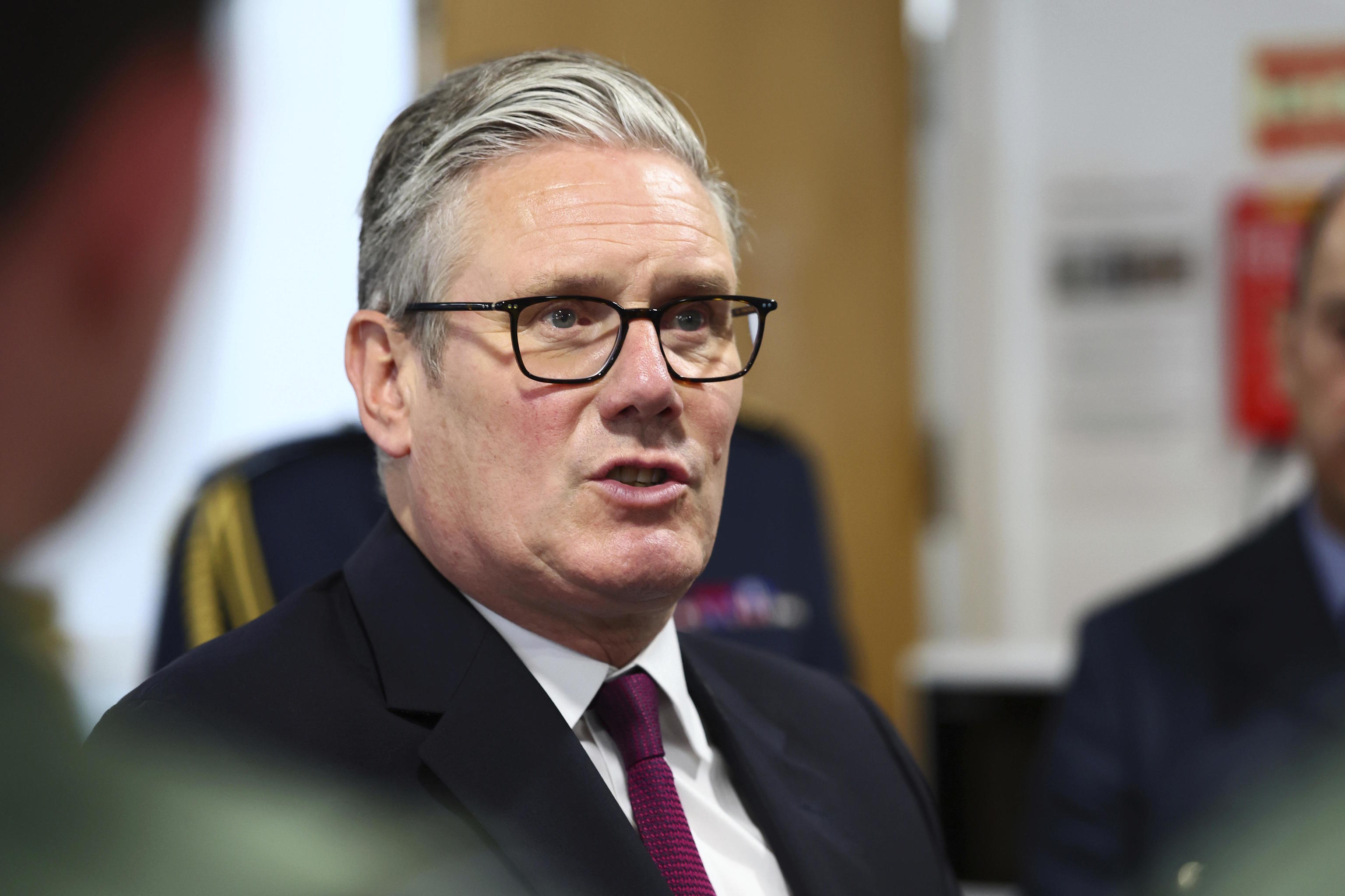 British Prime Minister Keir Starmer.