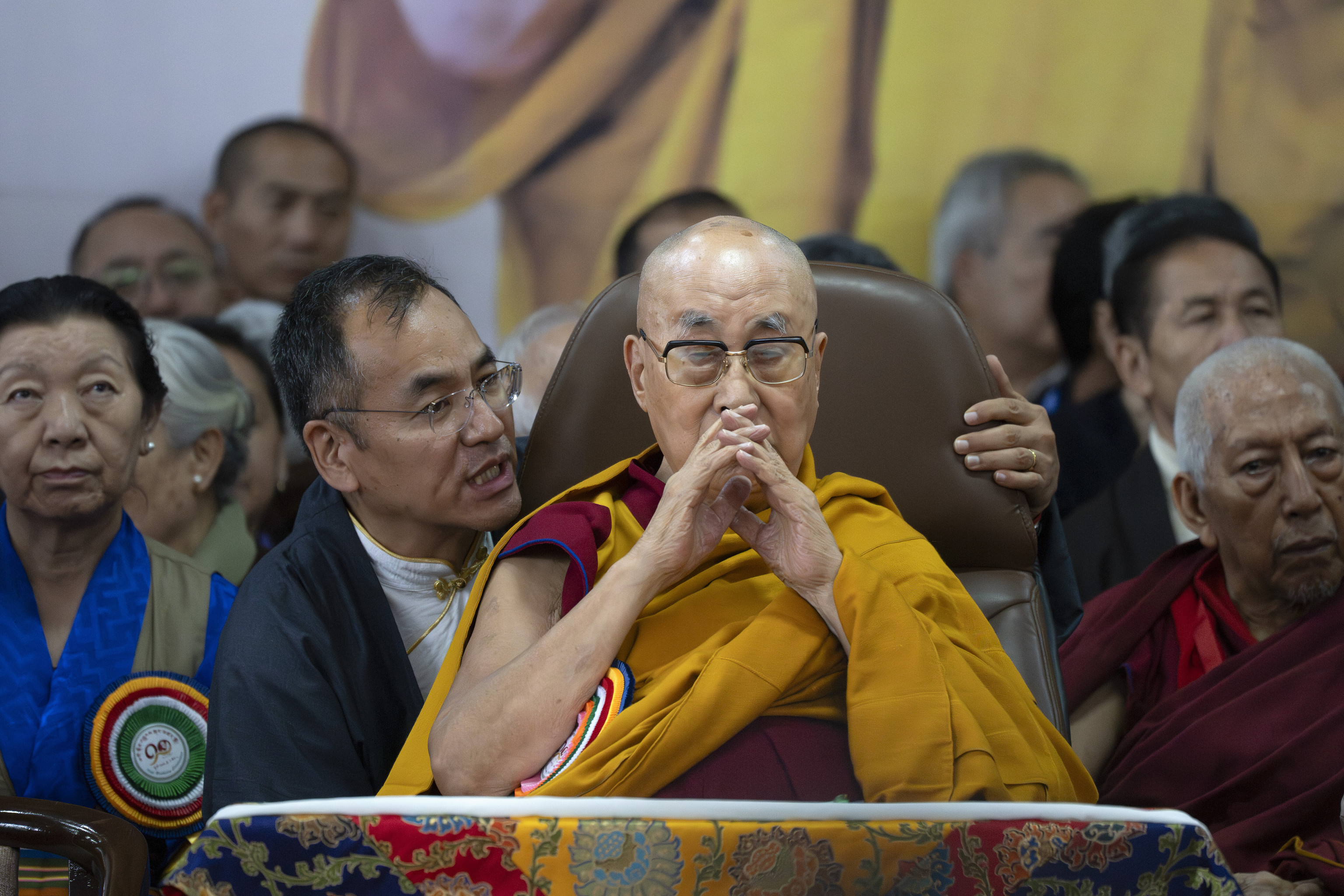 Tibetan spiritual leader the Dalai Lama.