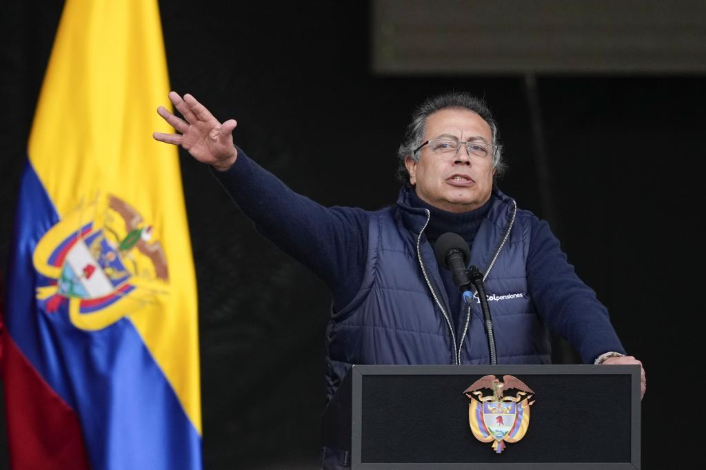 Colombia's President Gustavo Petro.