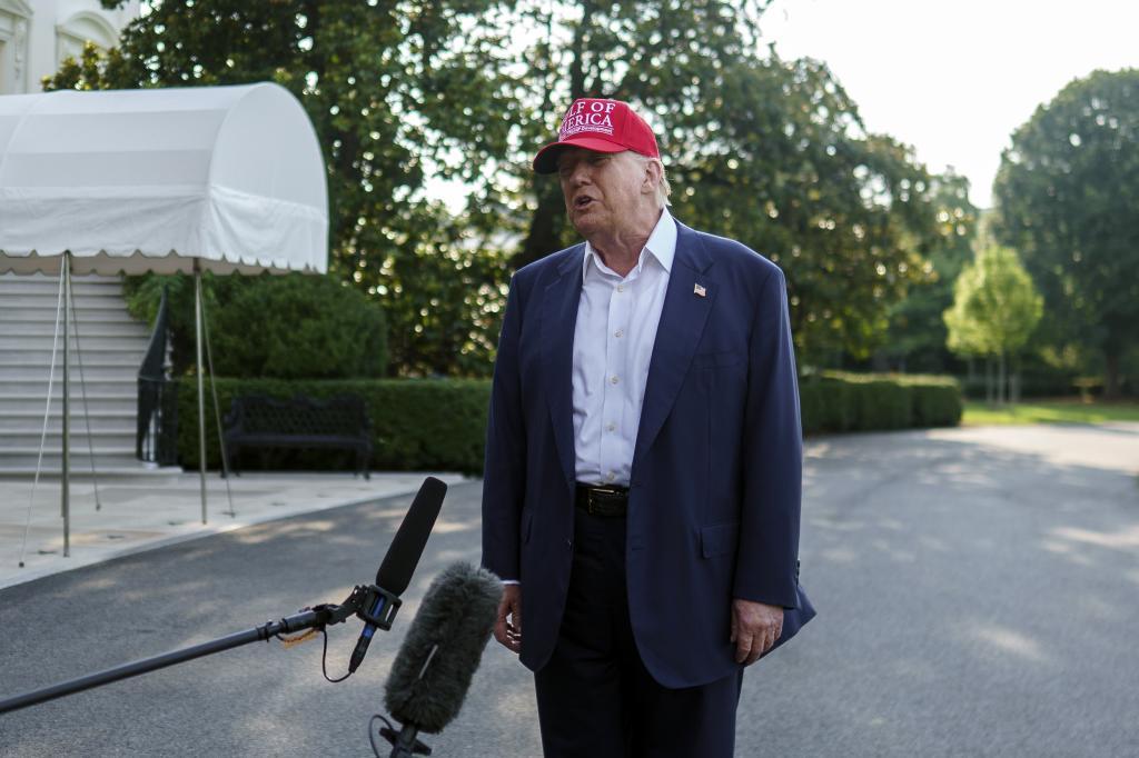 United States President Donald J Trump