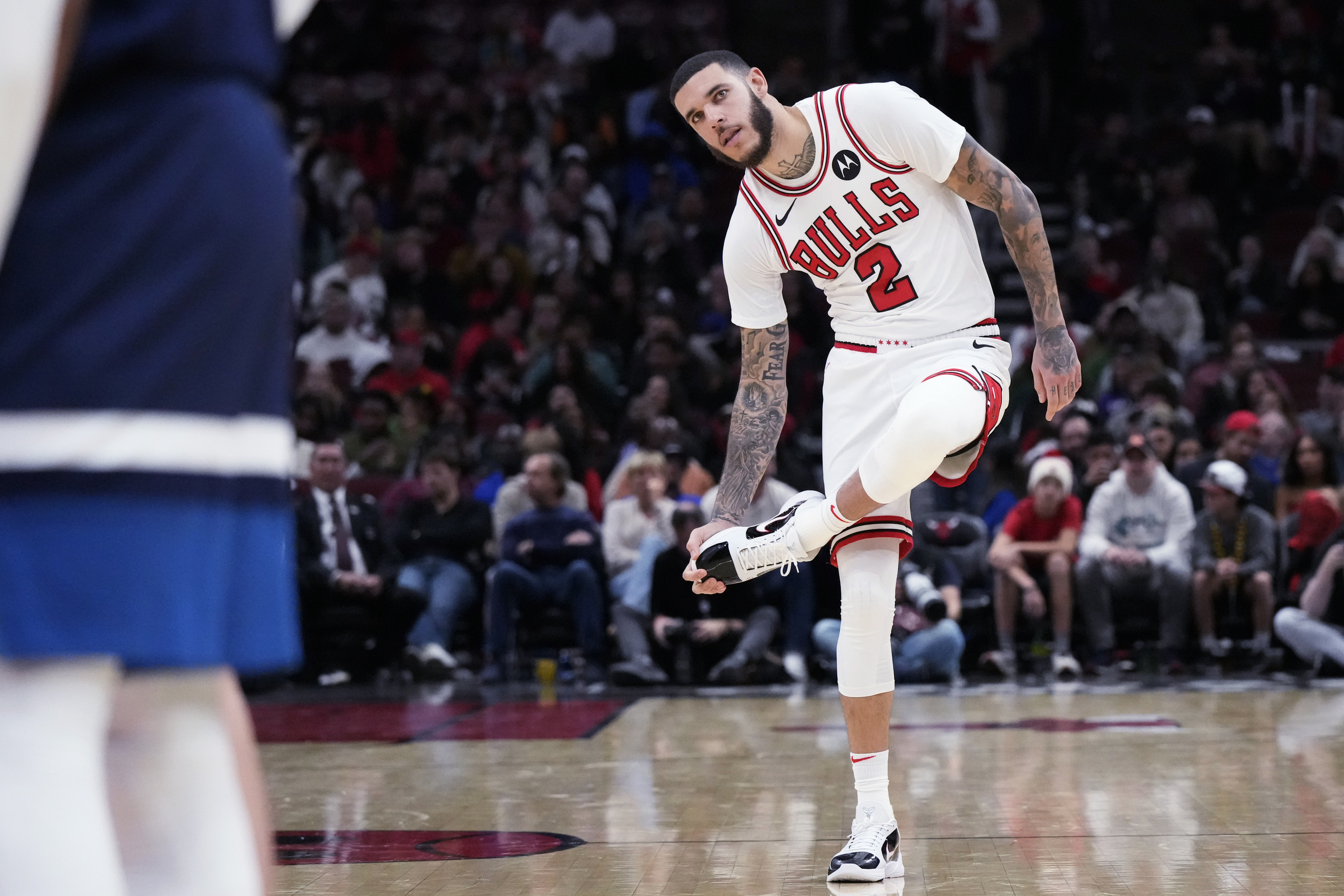 Chicago Bulls guard Lonzo Ball.