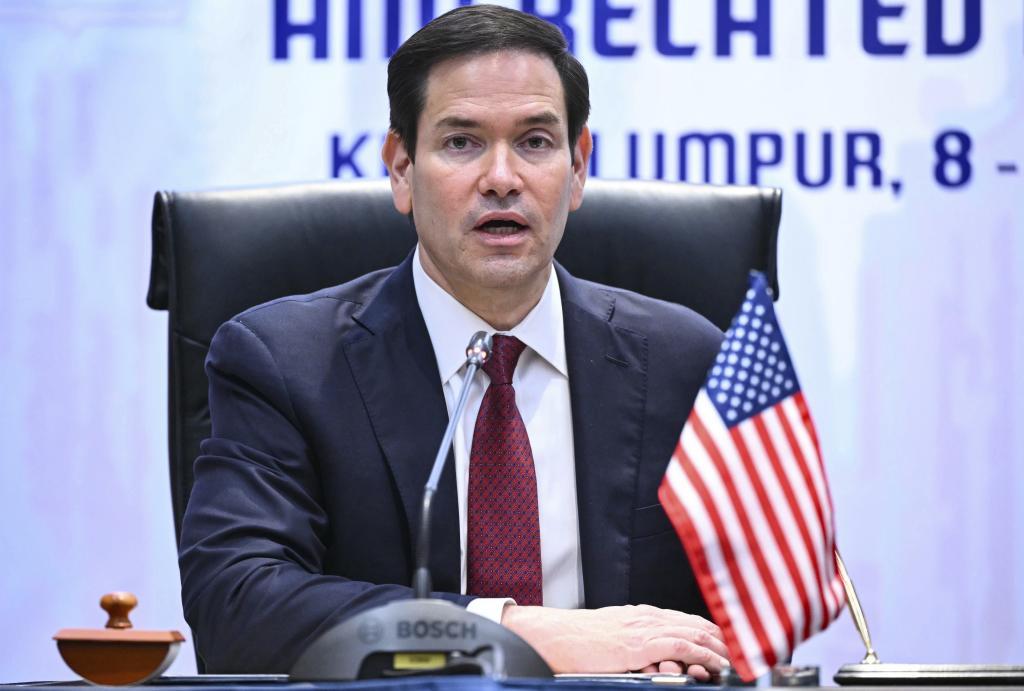 US Secretary of State Marco Rubio.