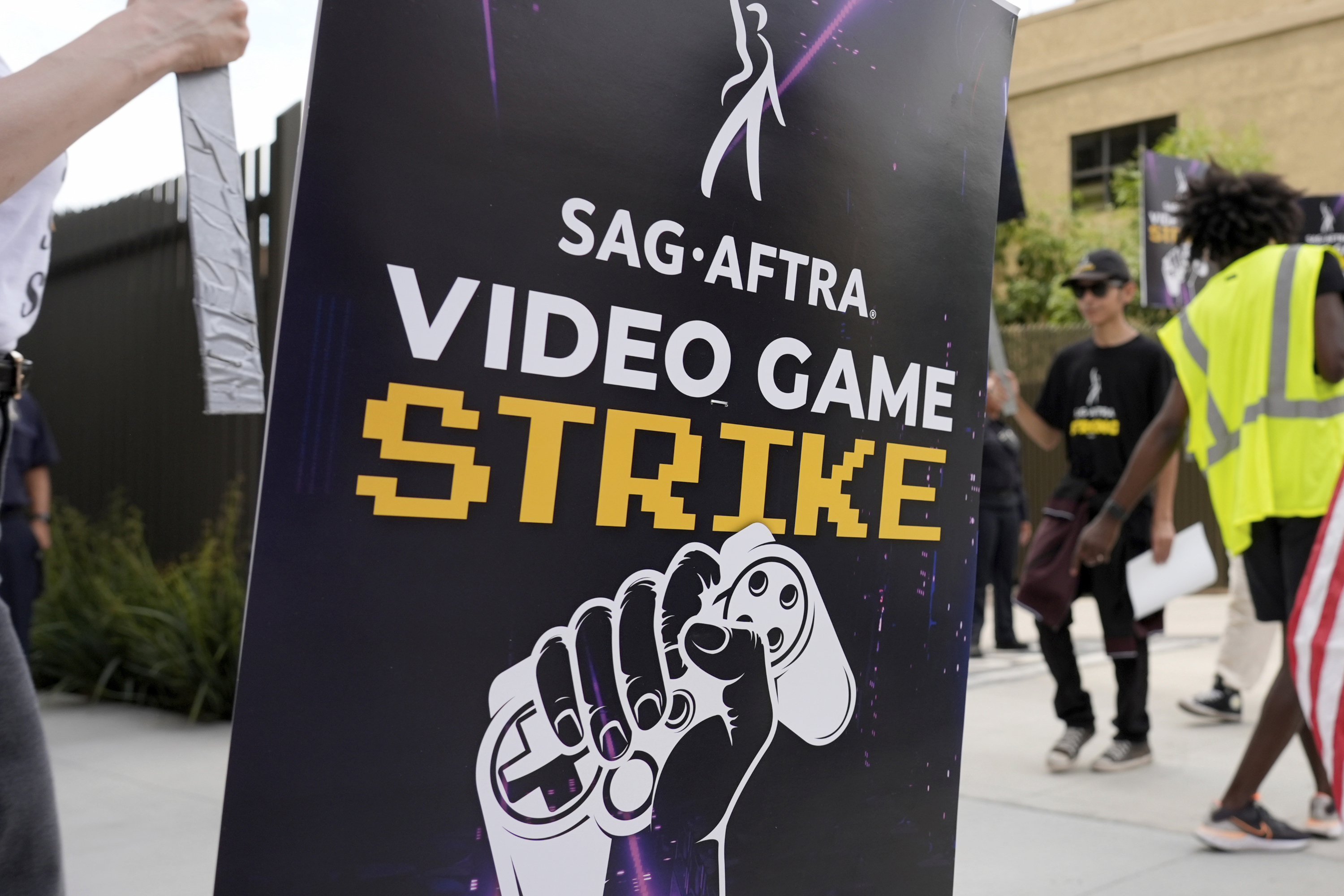 SAG-AFTRA video game strike.