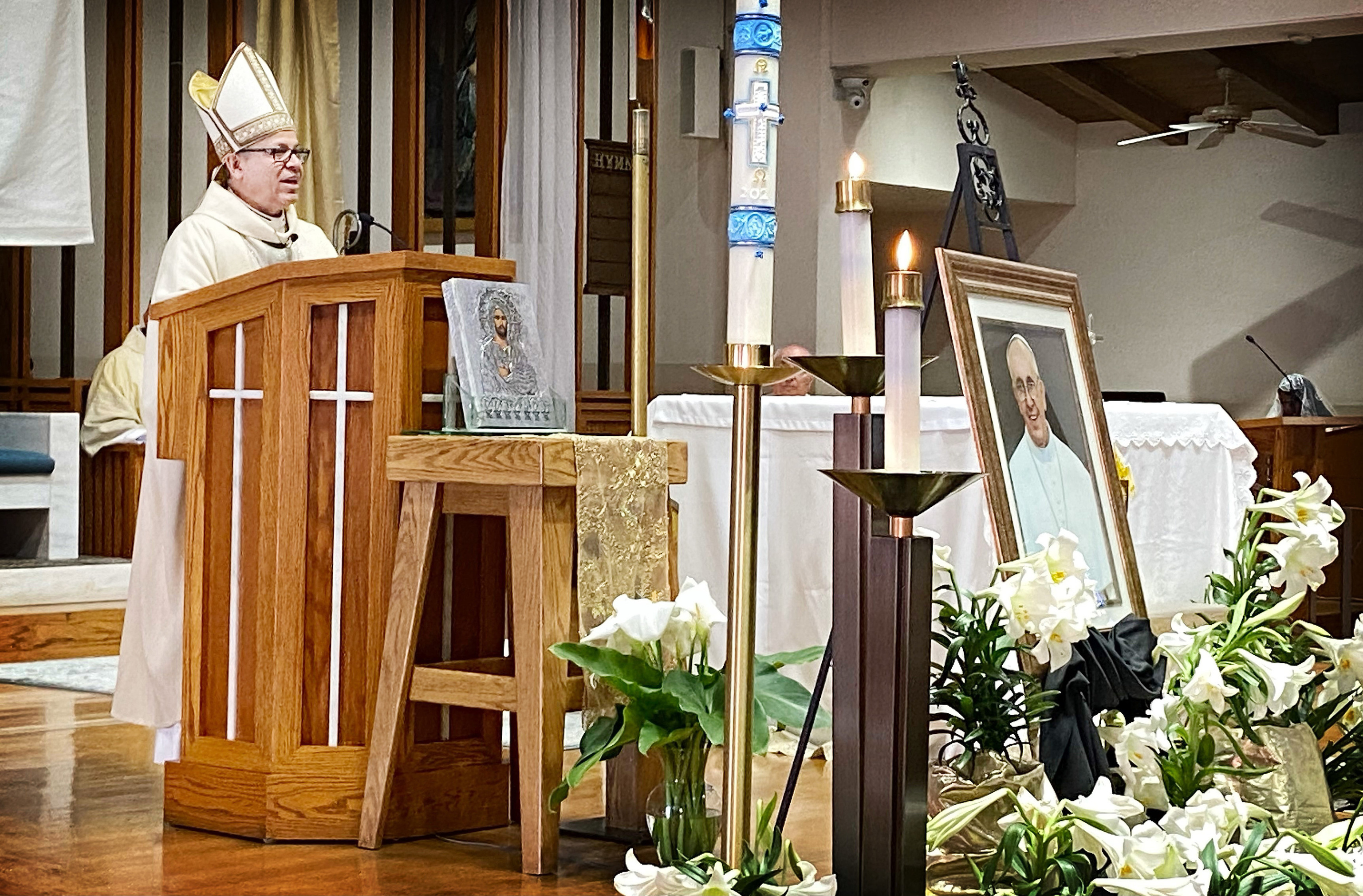 Bishop Alberto Rojas.