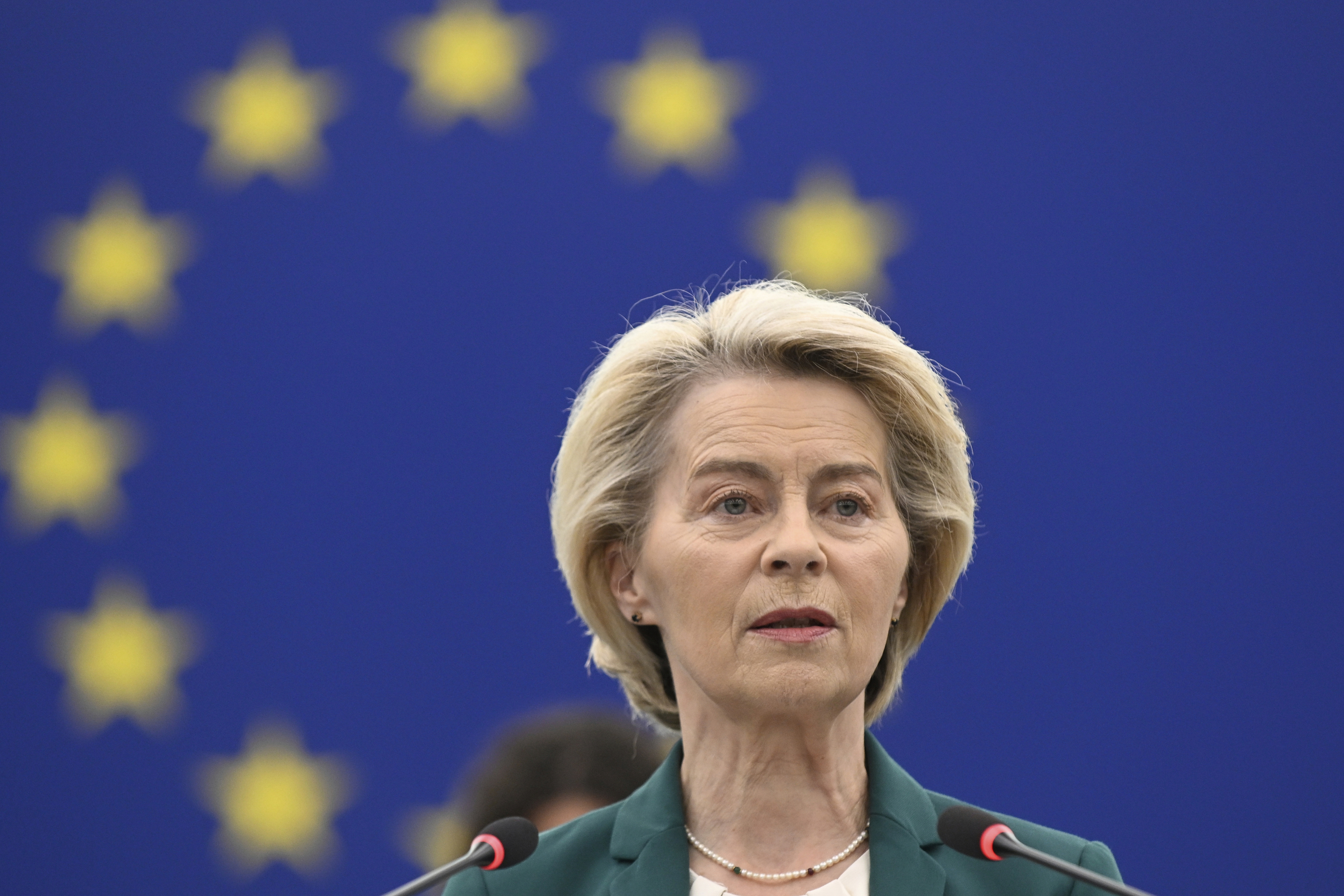 European Commission president Ursula von der Leyen.